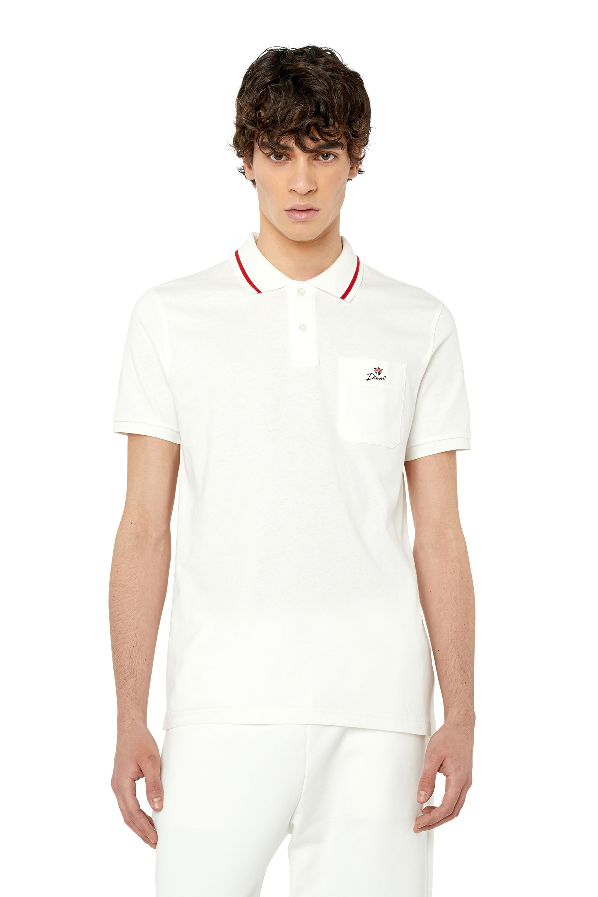Diesel - T-SMITH-POC, White - Image 1