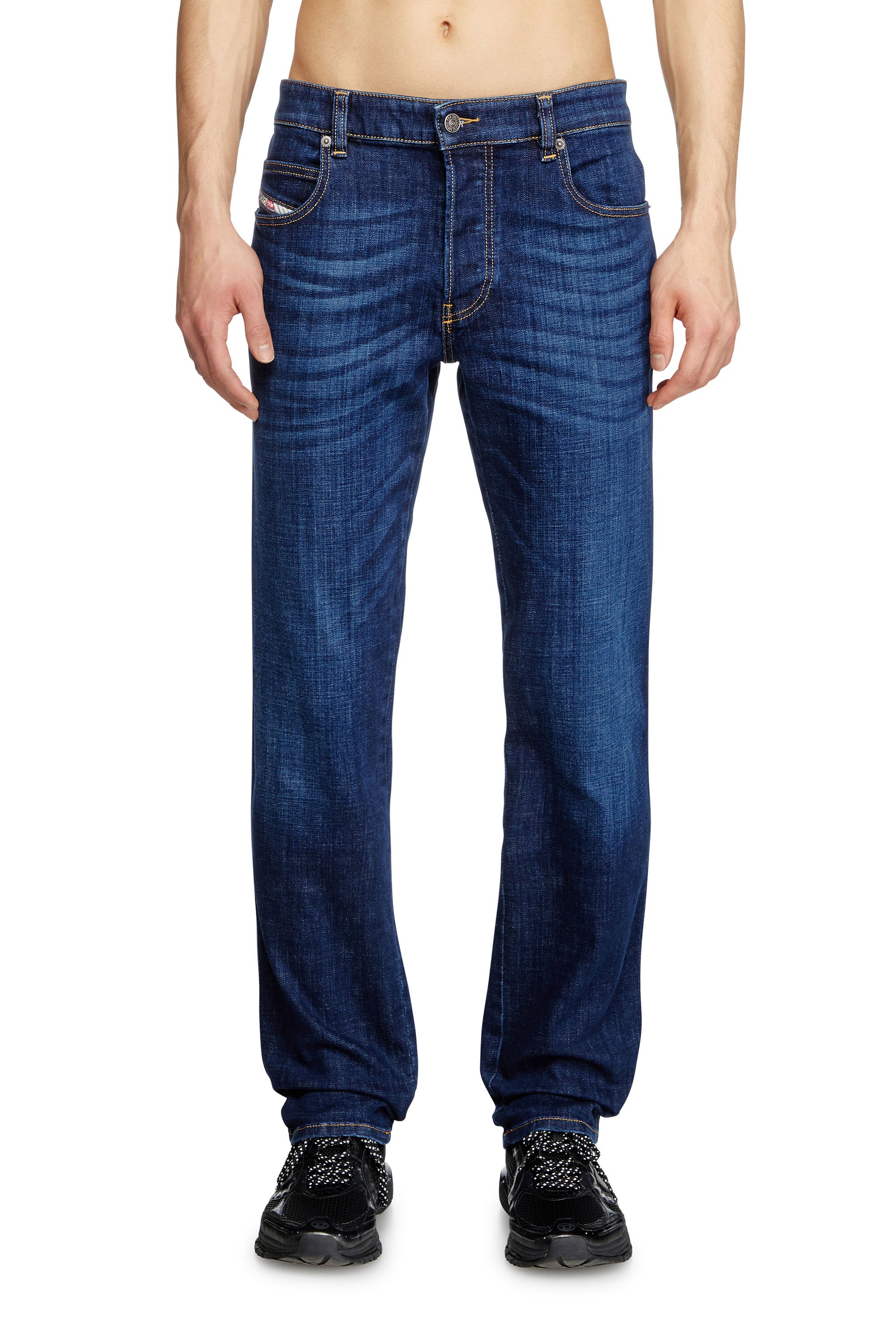 Diesel - Man's Slim Jeans 1993 D-Vyl 09F89, Dark Blue - 2