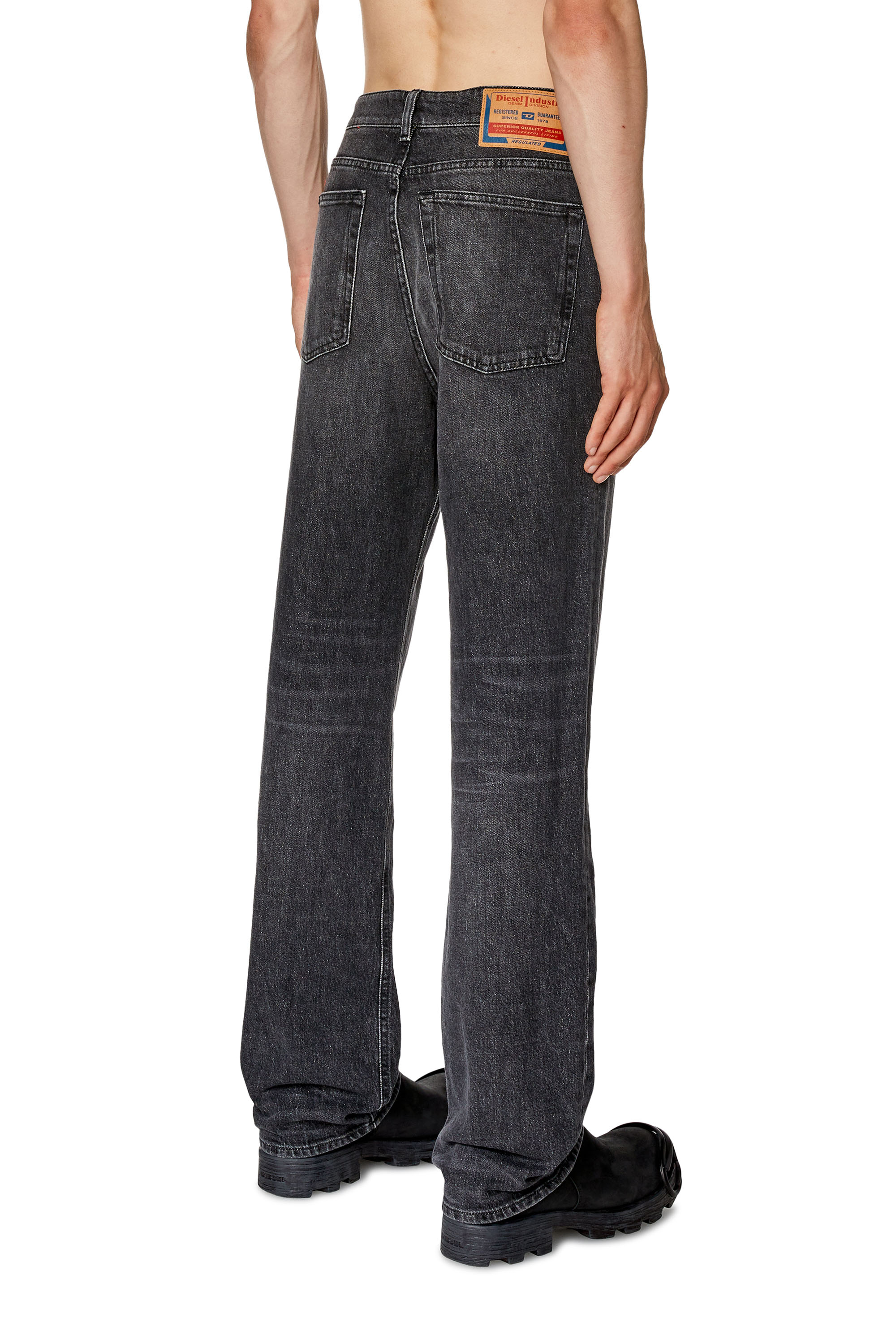 Diesel - 1955 D-Rekiv 0CKAH Straight Jeans, Black/Dark grey - Image 2