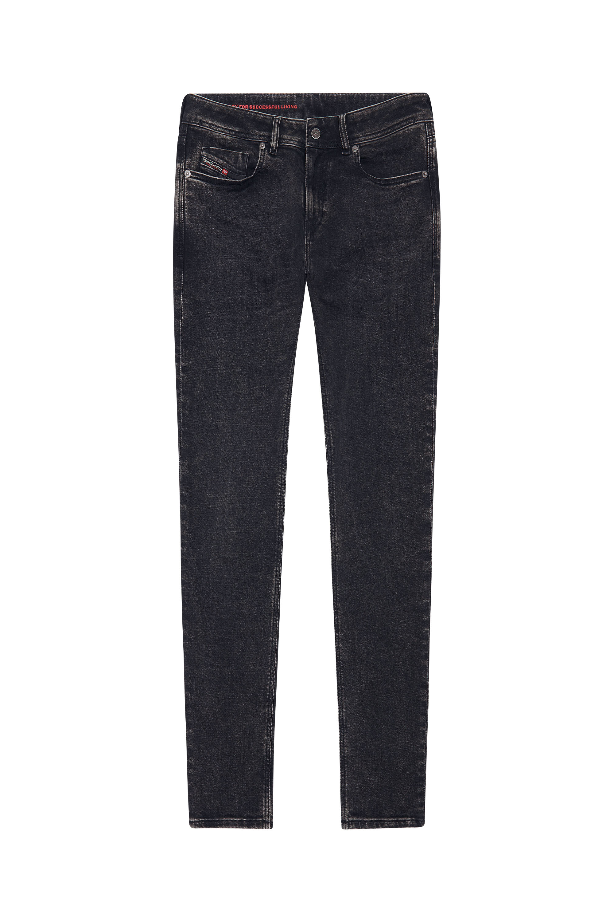 1979 Sleenker 09C23 Skinny Jeans, Black/Dark grey