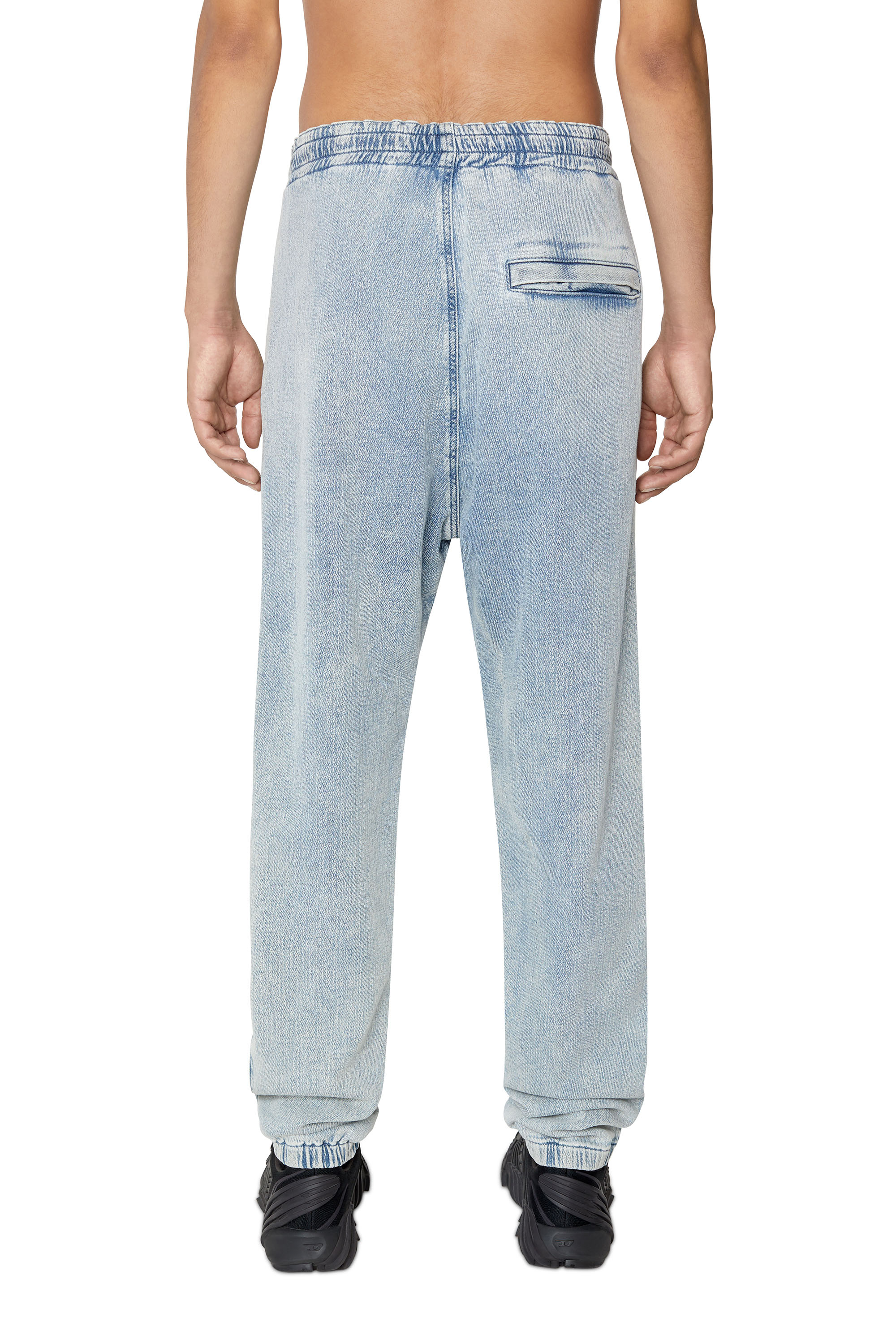 Diesel - Tapered D-Lab Track Denim 09D01, Light Blue - Image 2