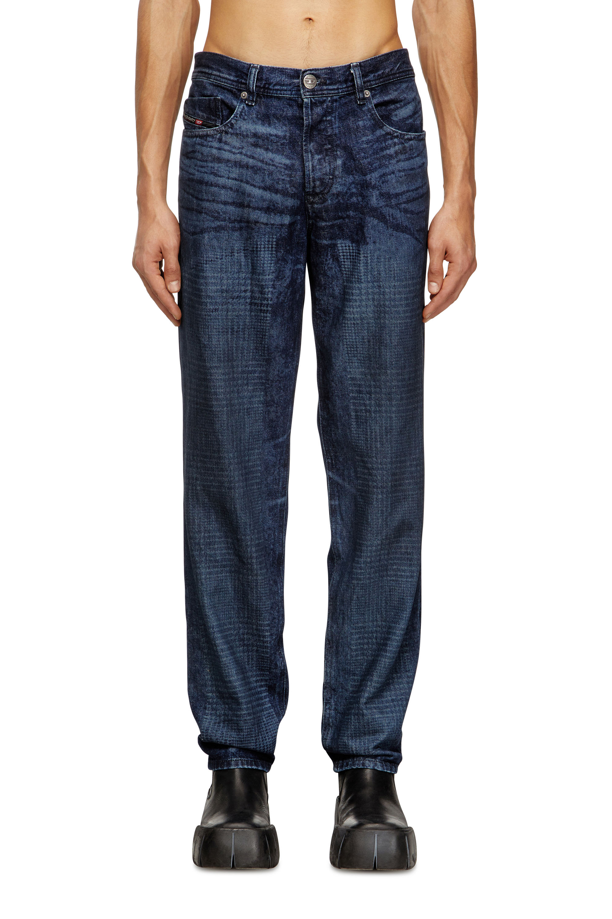 Diesel - Man's Regular Jeans 2023 D-Finitive 007CV, Dark Blue - 1