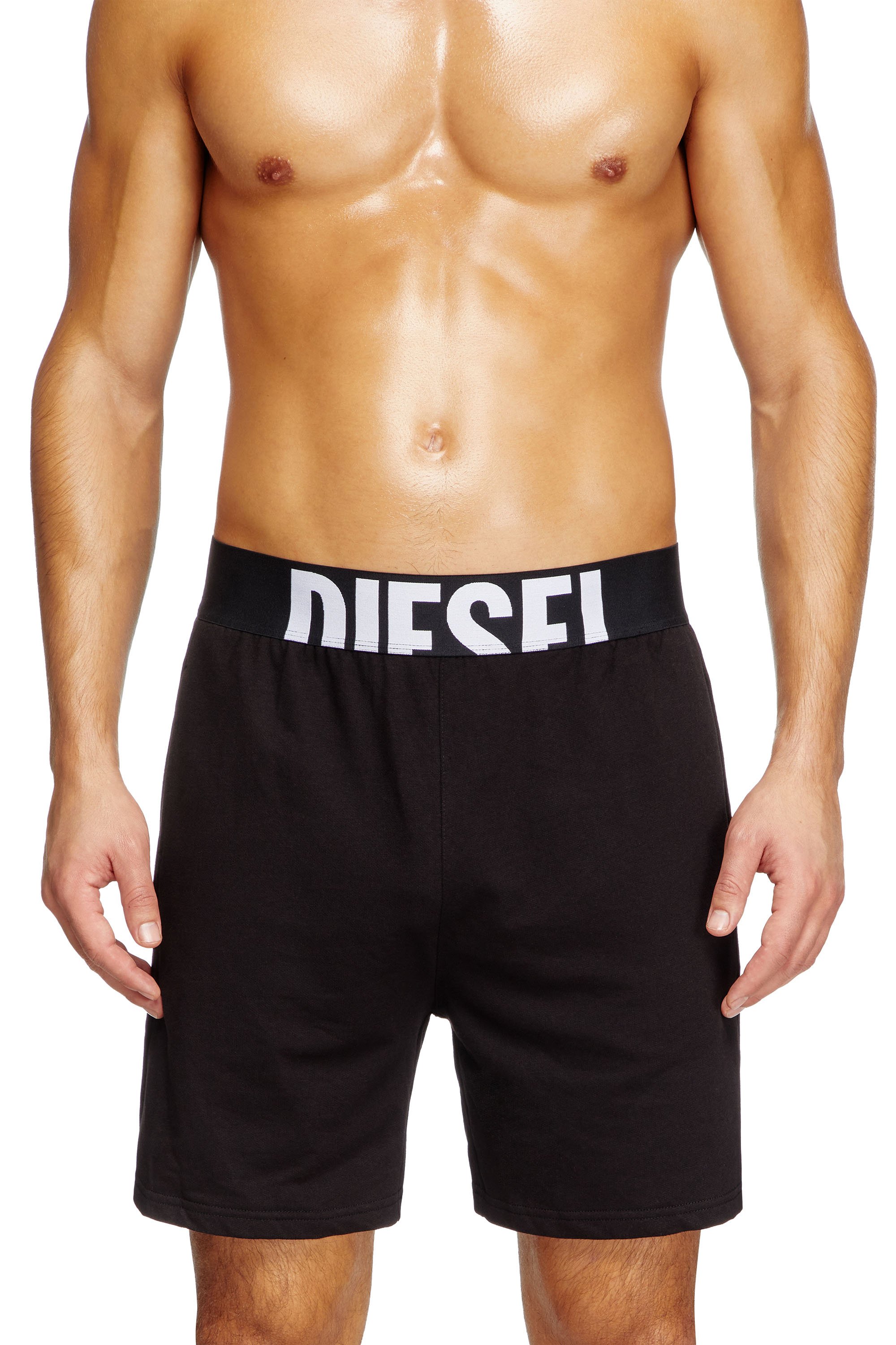 Diesel - DYLAN-D-POP, Man's Pyjama shorts in Black - 2