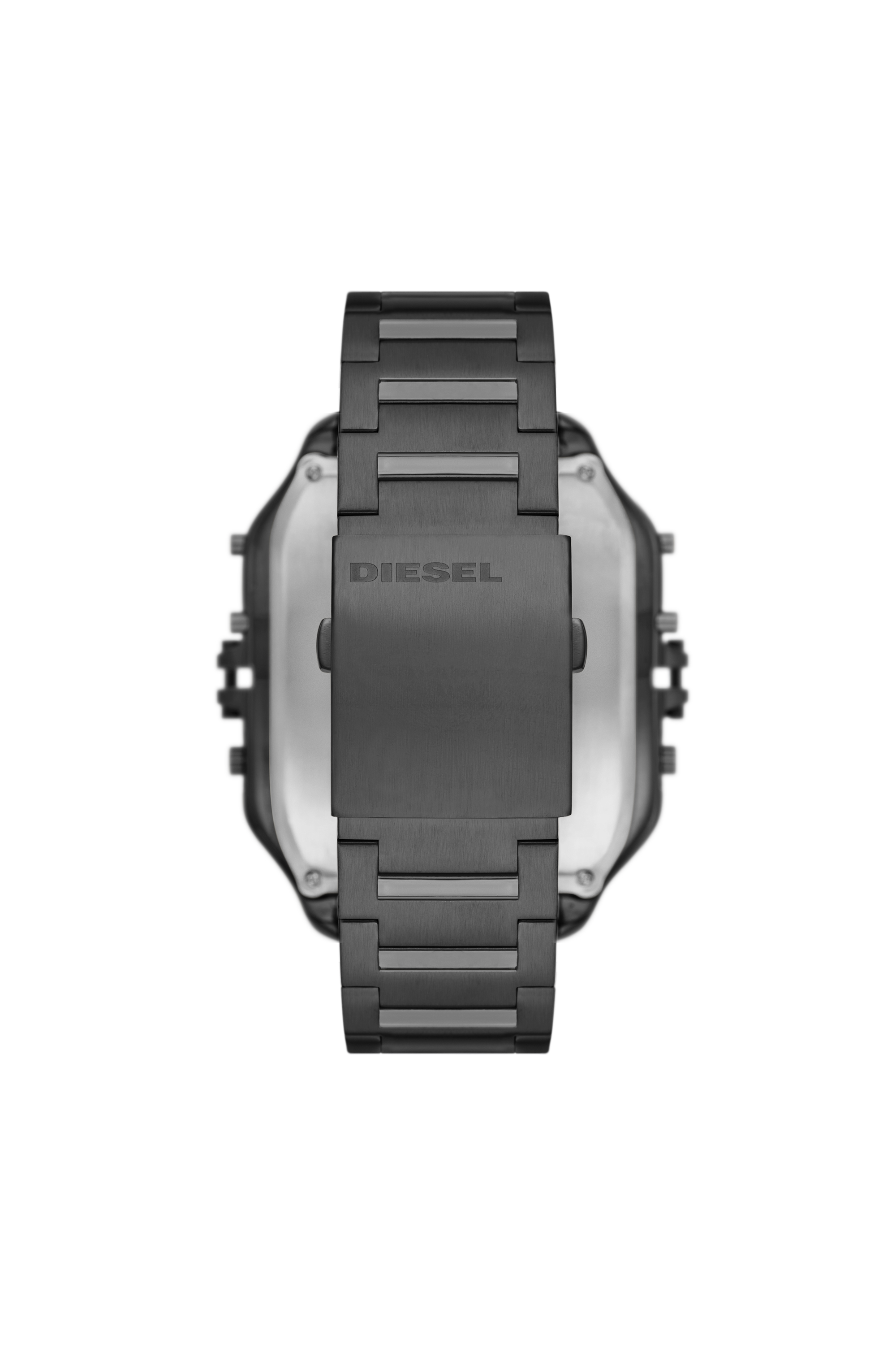Diesel - DZ7462, Man's Clasher ana-digi gunmetal-tone stainless steel watch in Dark grey - 2