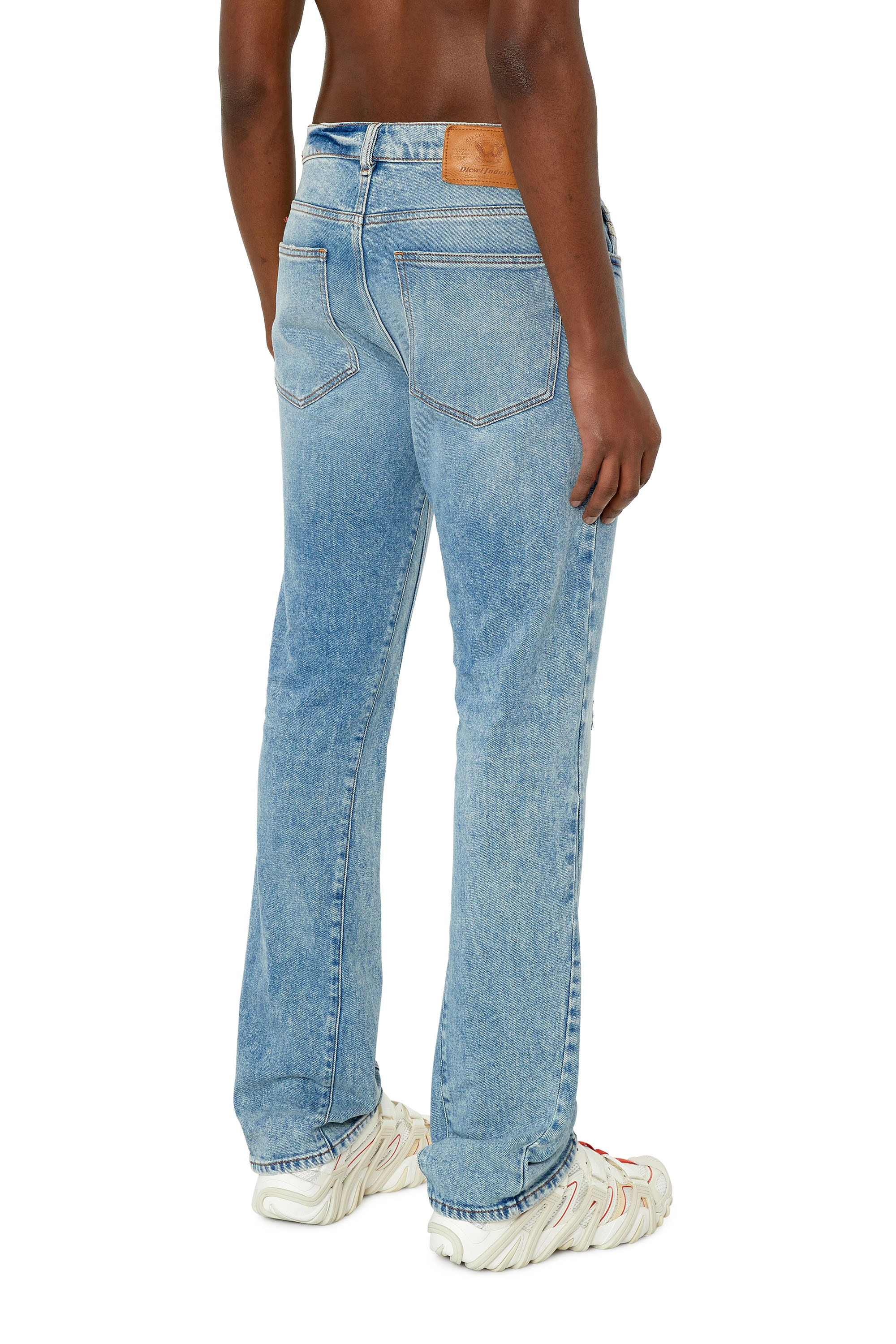 Diesel - 2021 D-Vocs 09E86 Bootcut Jeans, Light Blue - Image 2