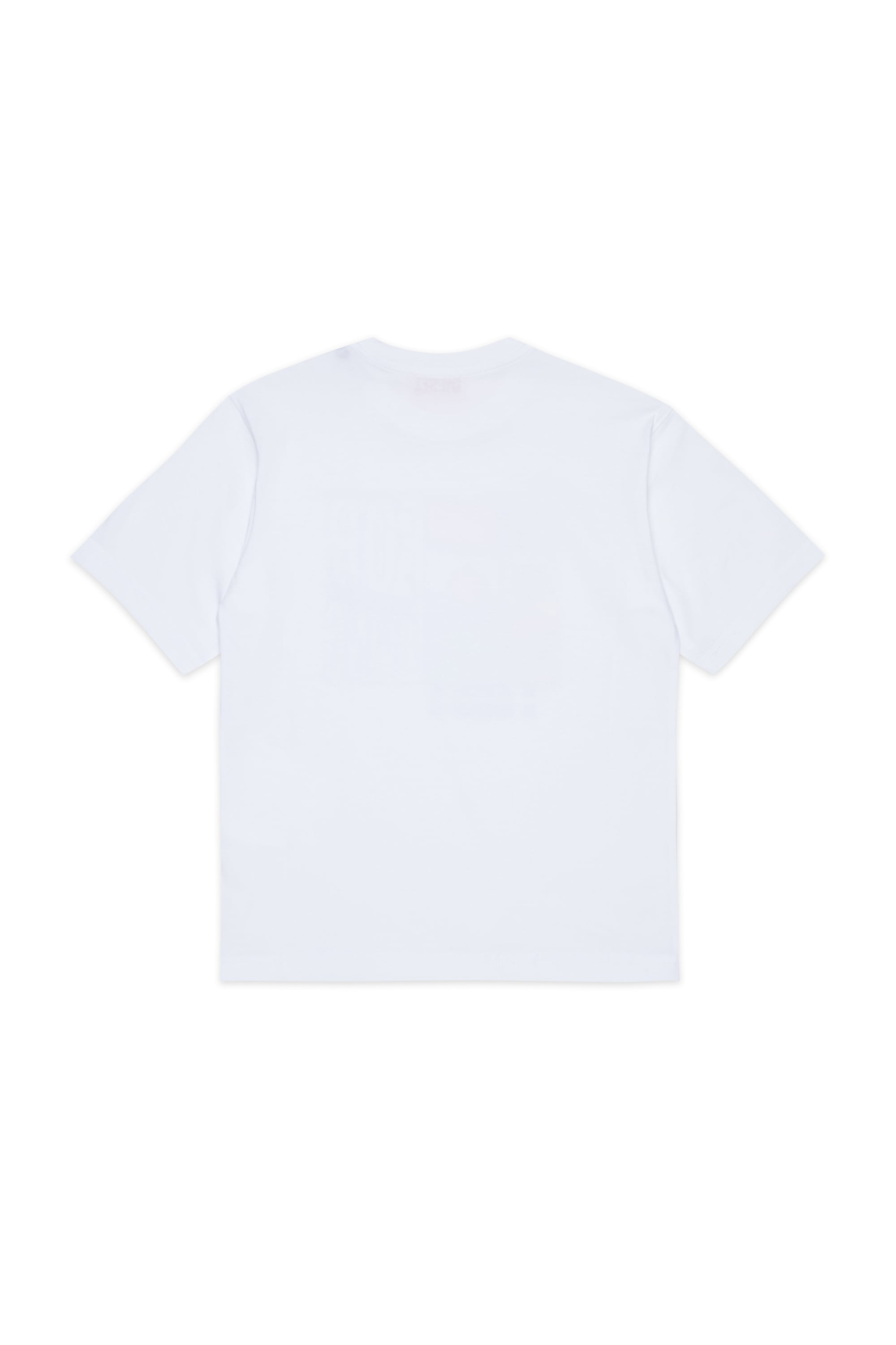 Diesel - TFOR OVER, Man's Cotton T-shirt with photo print in White - 2