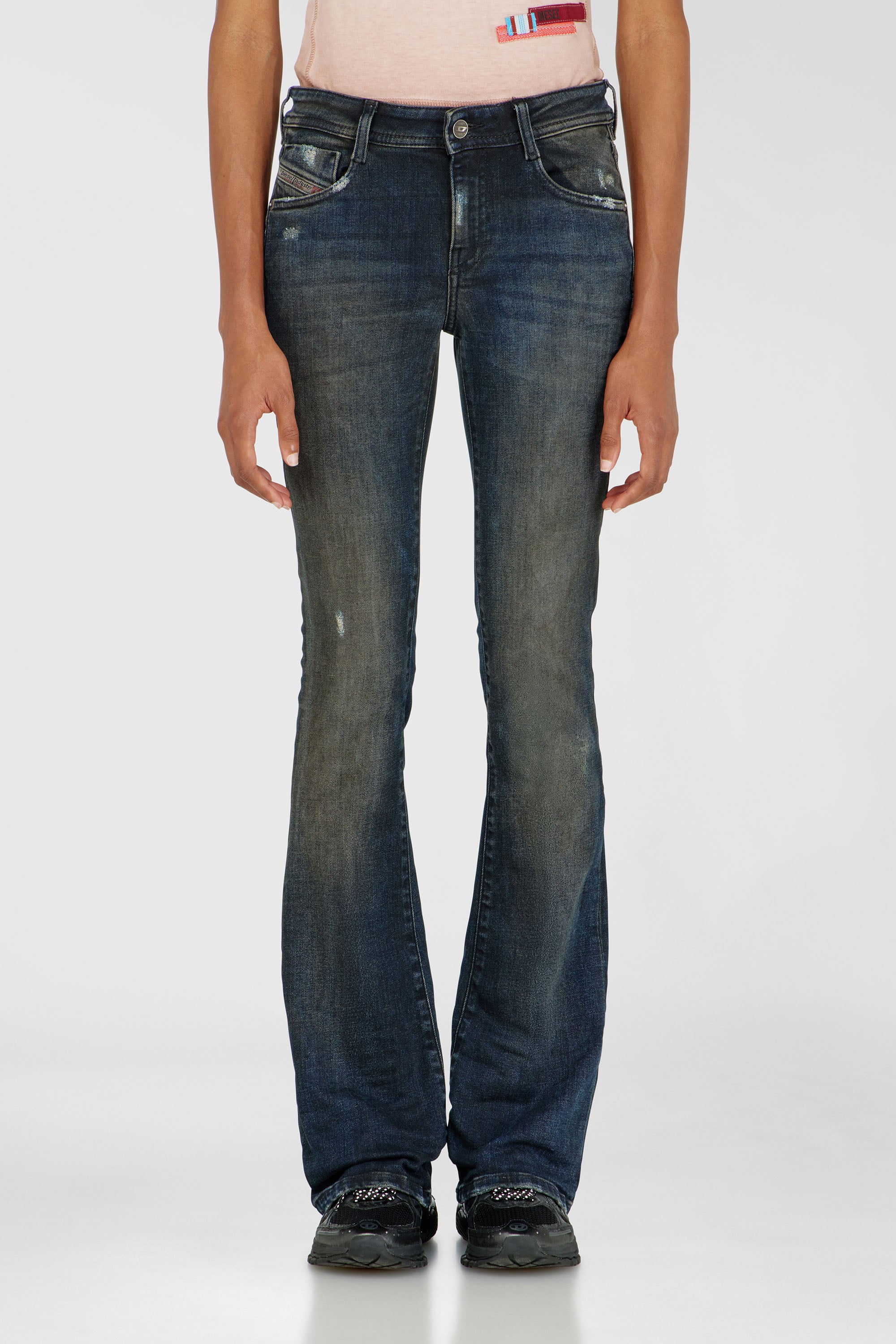 Diesel - Woman's Bootcut Jeans 1969 D-Ebbey 09P69, Dark Blue - 1