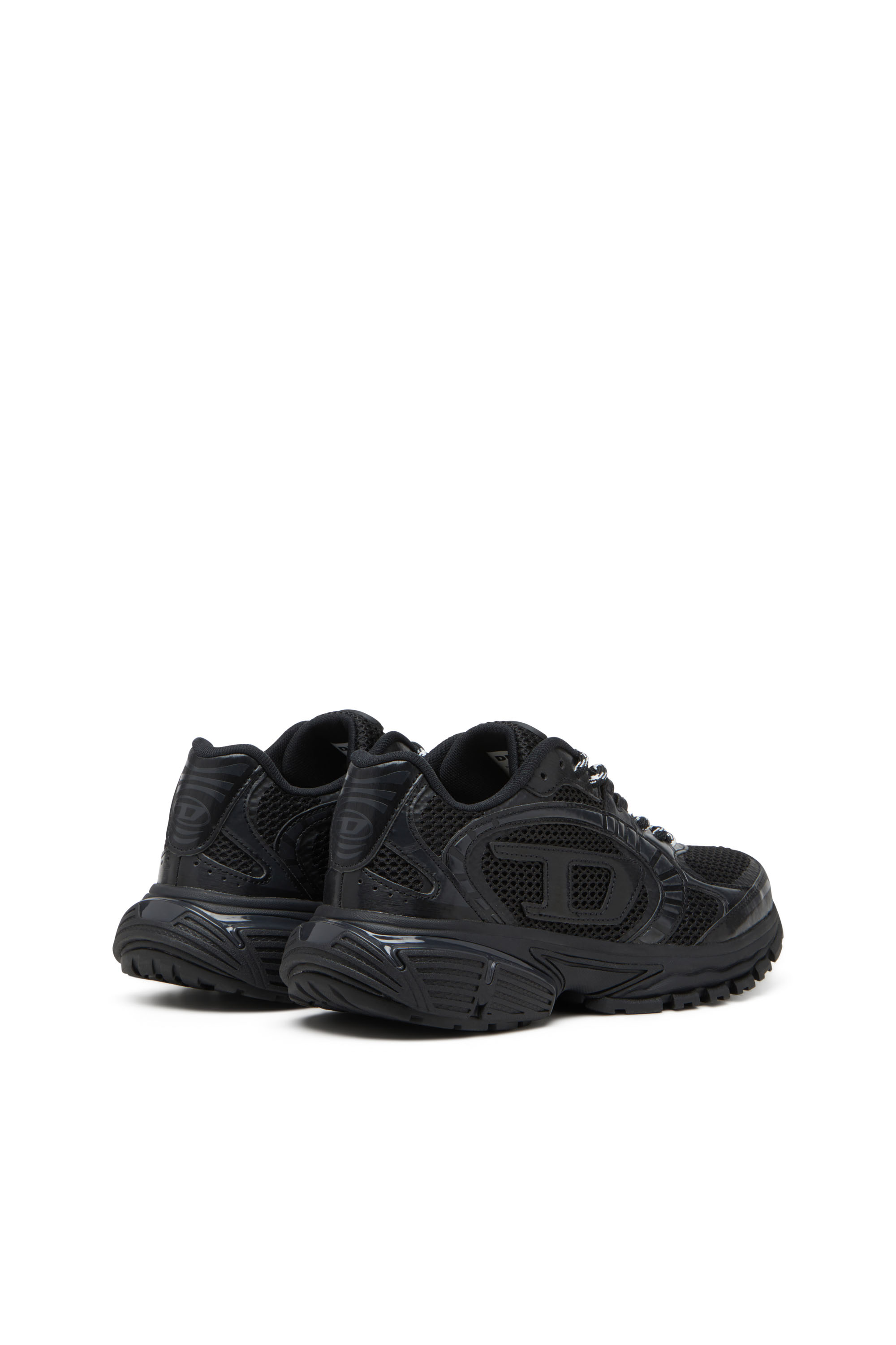 S-PRO-V-DENSE LOW, Black Diesel - S-PRO-V-DENSE LOW, Man's S-Pro-V-Dense-Mesh sneakers with Oval D logo in Black - 3