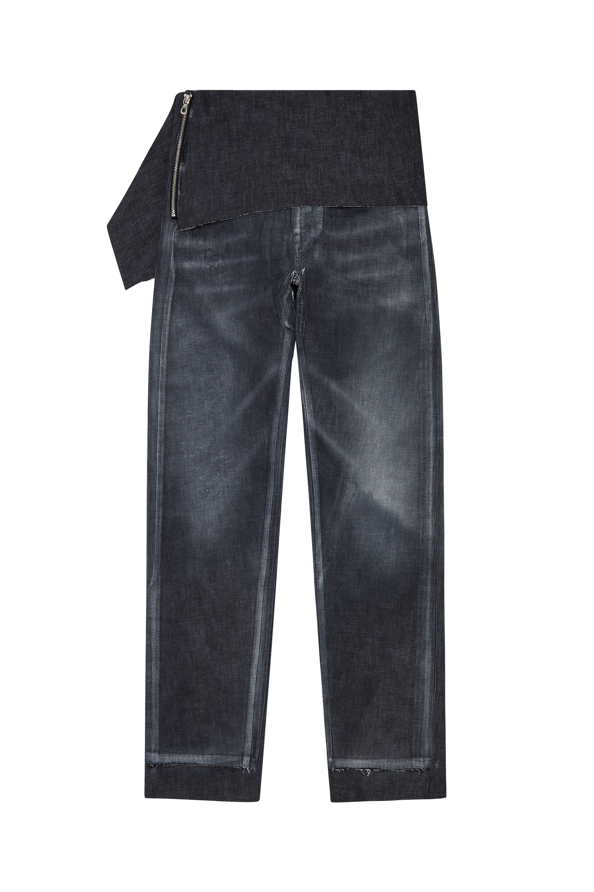 Diesel - Straight Jeans 2010 D-Macs 007Q5, Black/Dark grey - Image 5