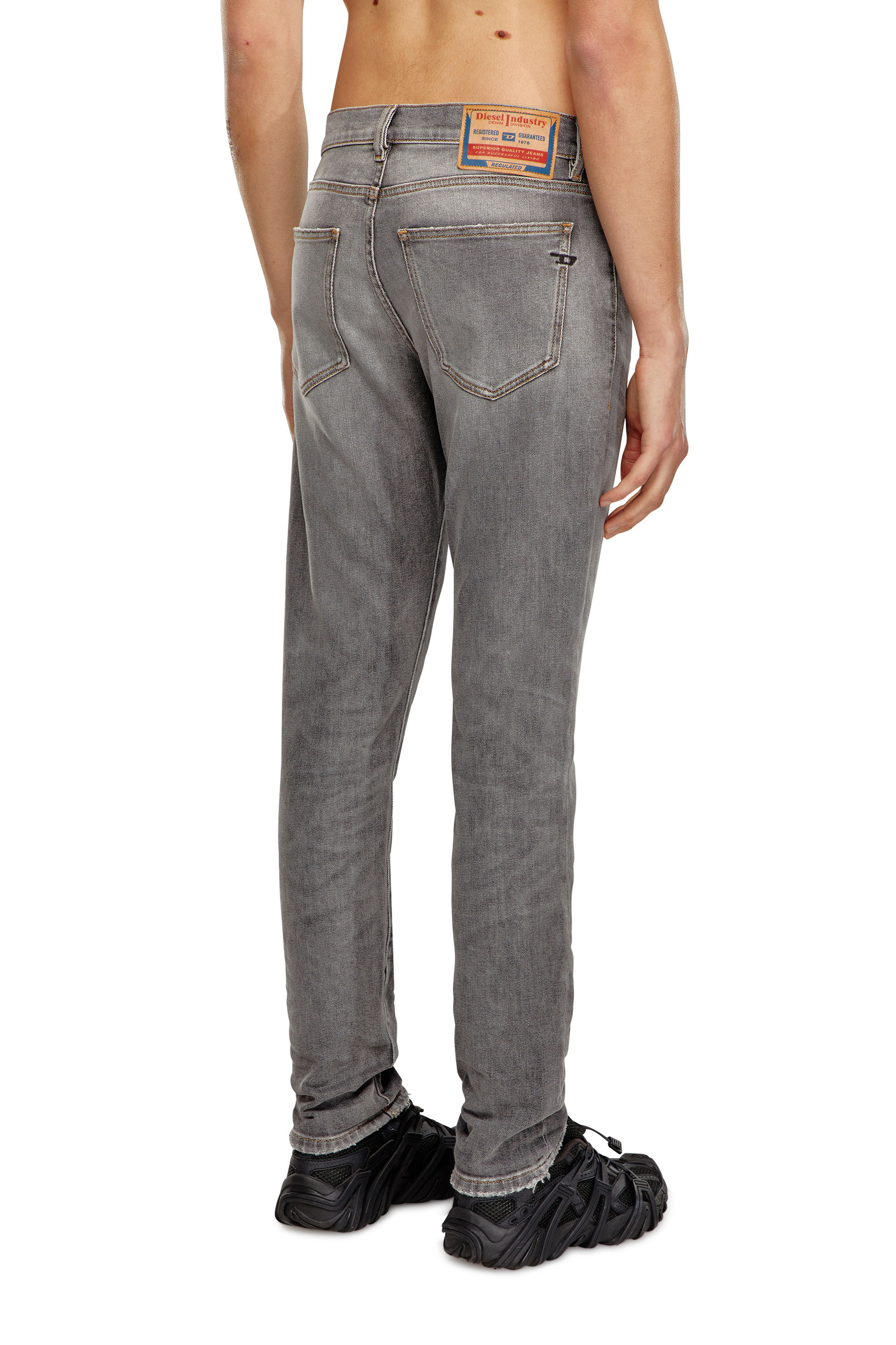Diesel - Slim Jeans 2019 D-Strukt 09H44, Grey - Image 4