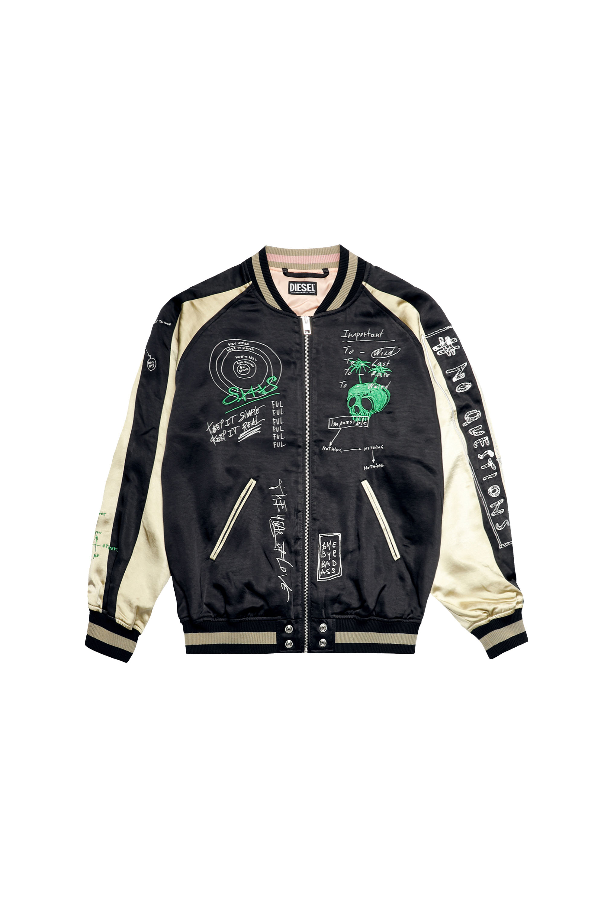 G-FRANK-HB, White/Black - Jackets