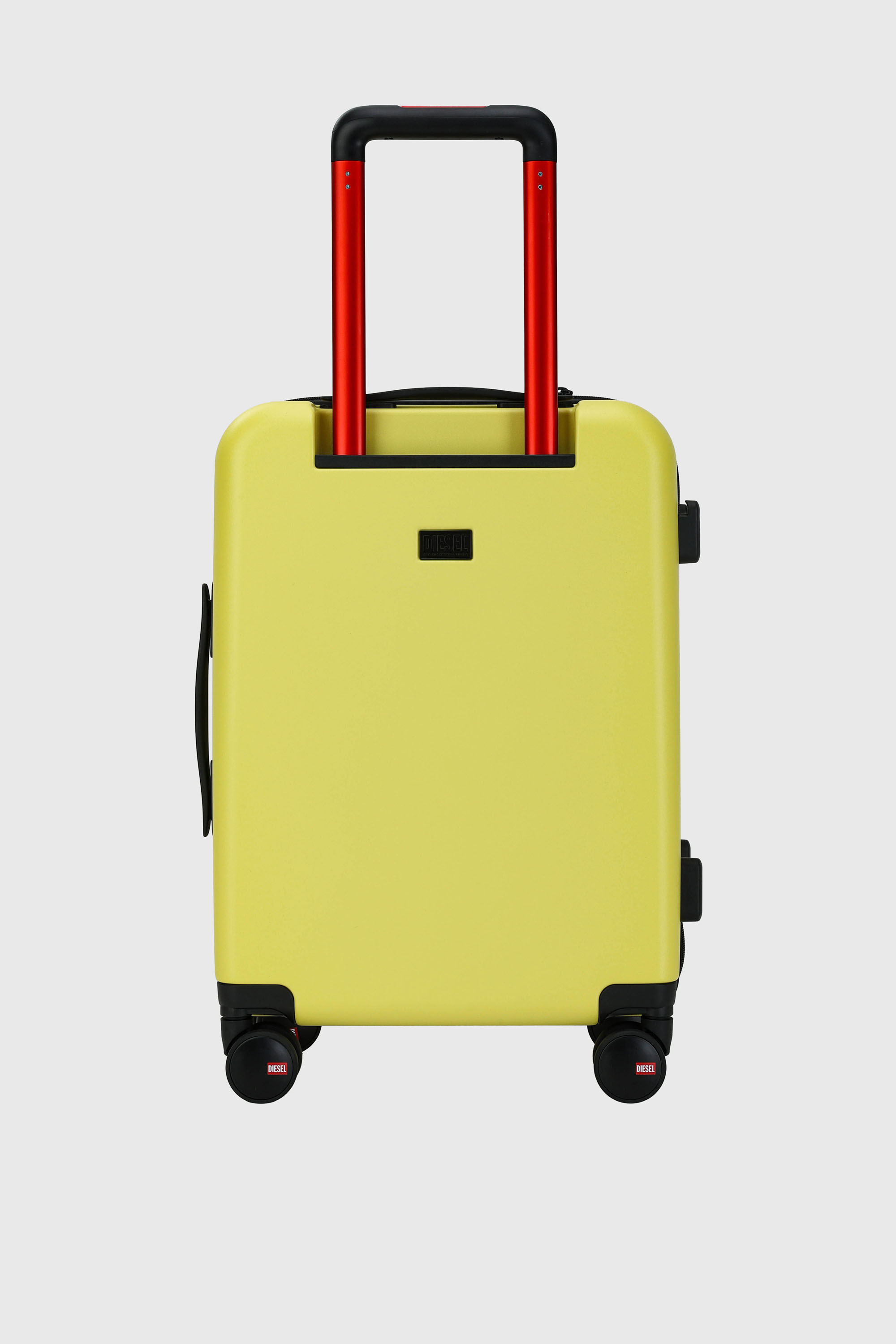 Diesel - LU0043 HARD LUGGAGE - DSL012, Unisex's Oval D suitcase size S in Yellow - 2