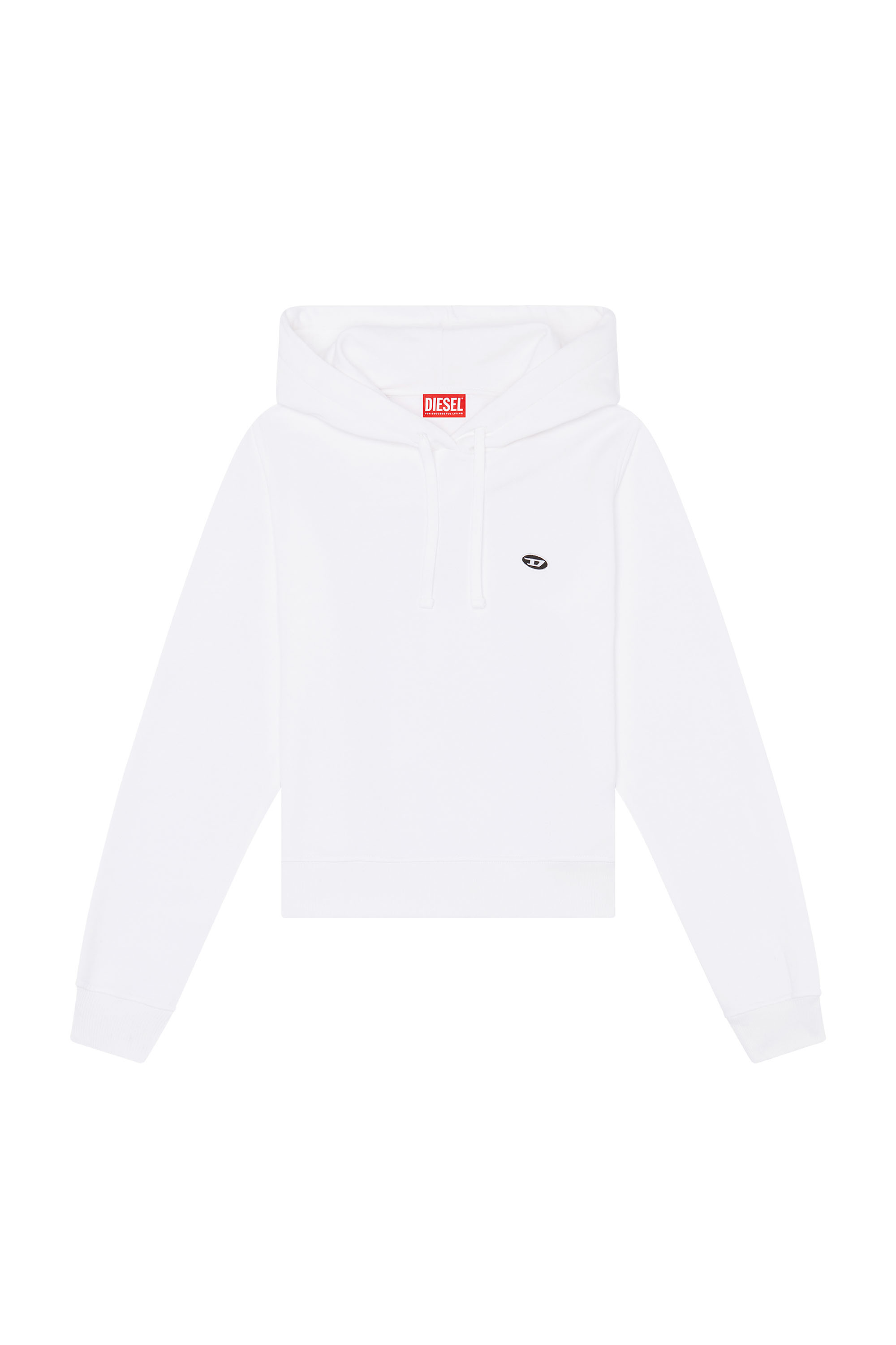 Diesel - F-REGGY-HOOD-DOVAL-PJ, Off White - Image 3