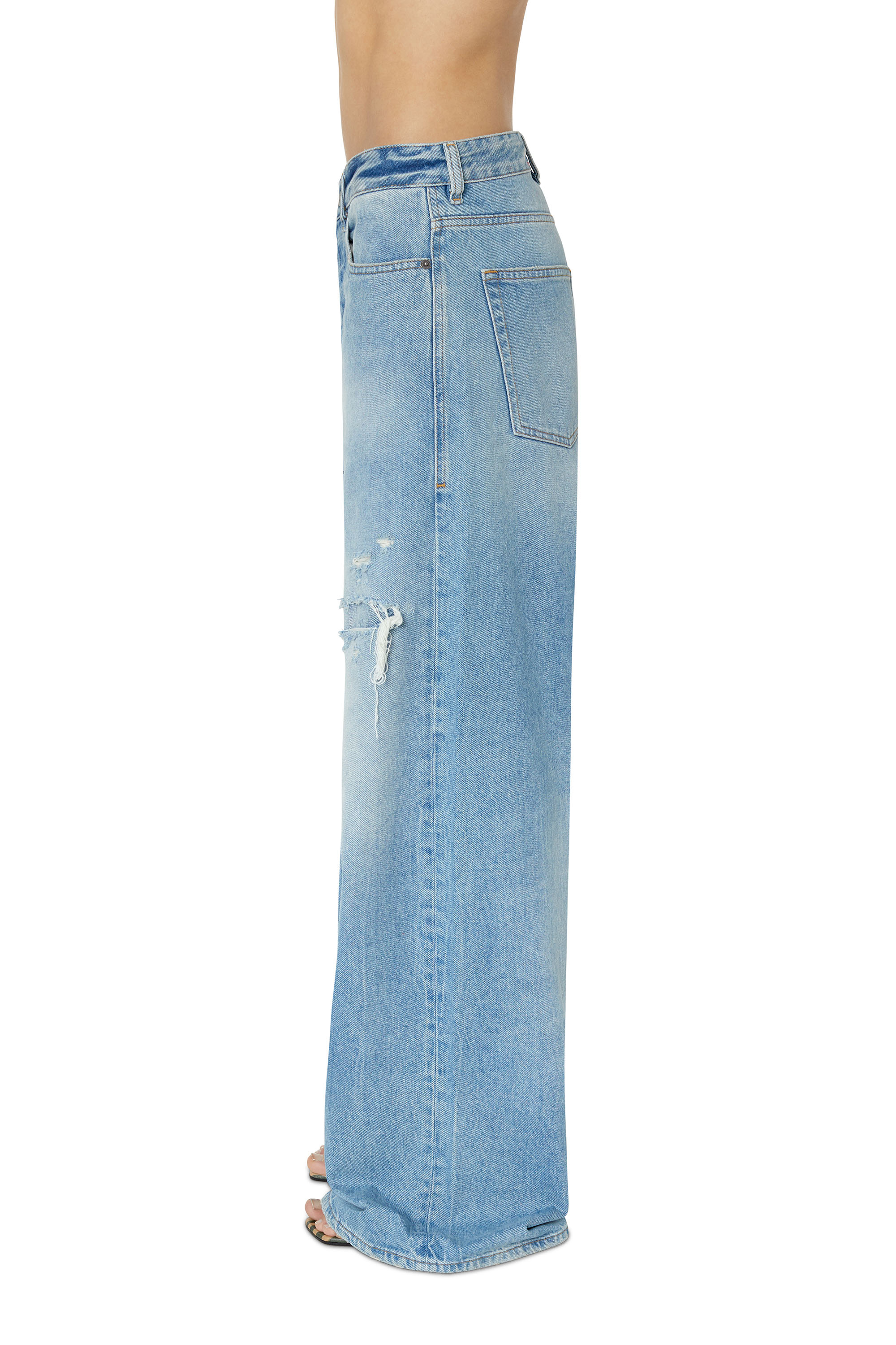 Diesel - 1996 D-Sire 09E25 Straight Jeans, Light Blue - Image 4