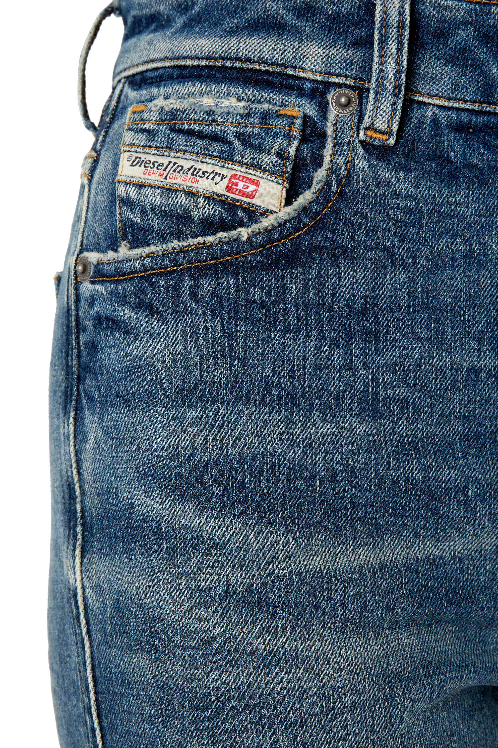 Diesel - 2003 D-Escription 007L1 Bootcut and Flare Jeans, Medium blue - Image 3