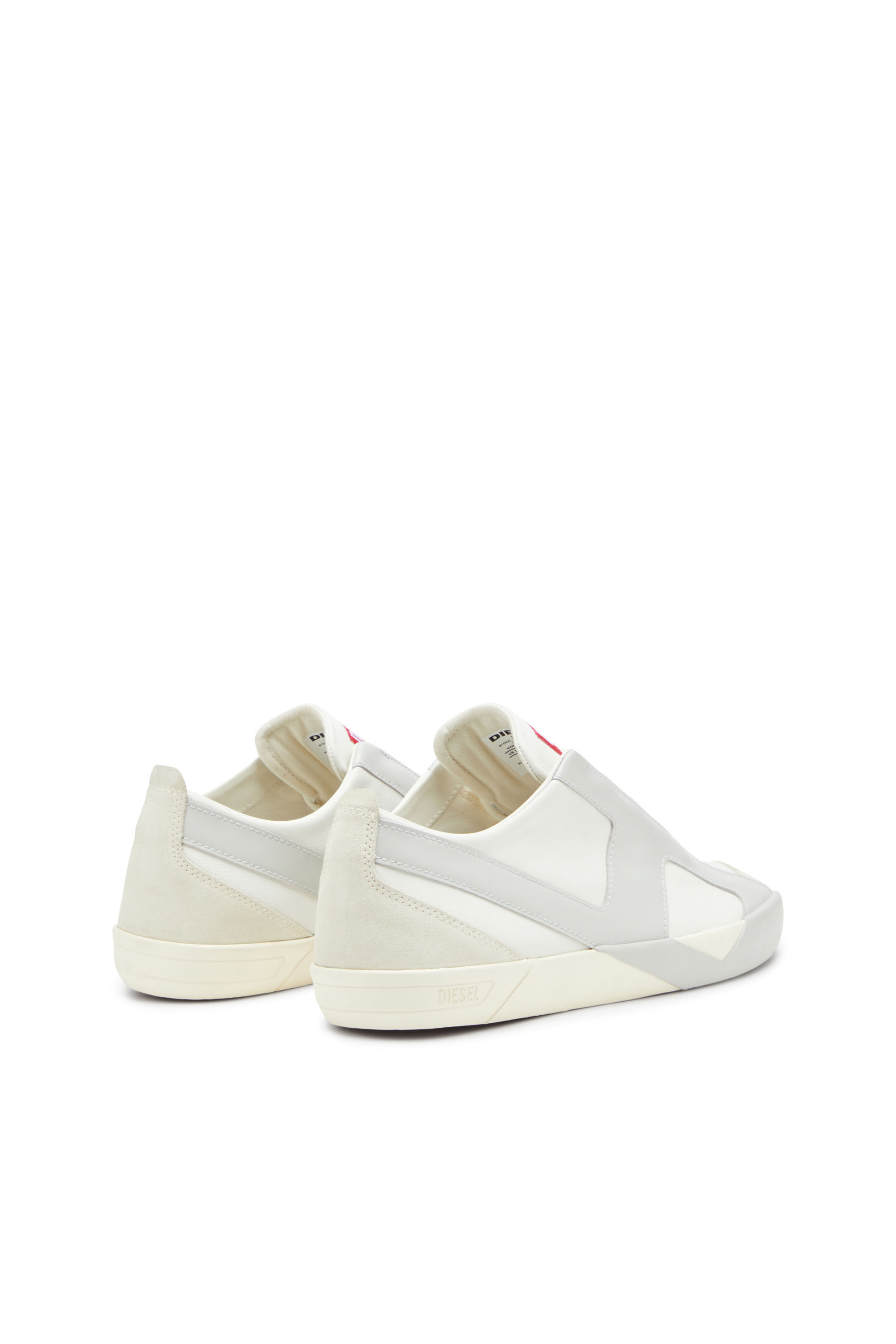 Diesel - S-SLANTE-D LOW, Man's Sneakers in suede and leather with D logo in null - 3