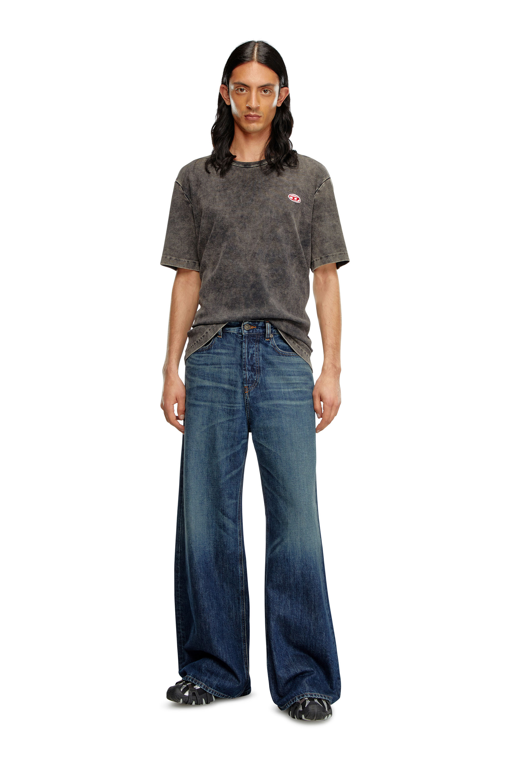 Relaxed Jeans 1996 D-Sire 09H59, Dark Blue Diesel - Woman's Relaxed Jeans 1996 D-Sire 09H59, Dark Blue - 7