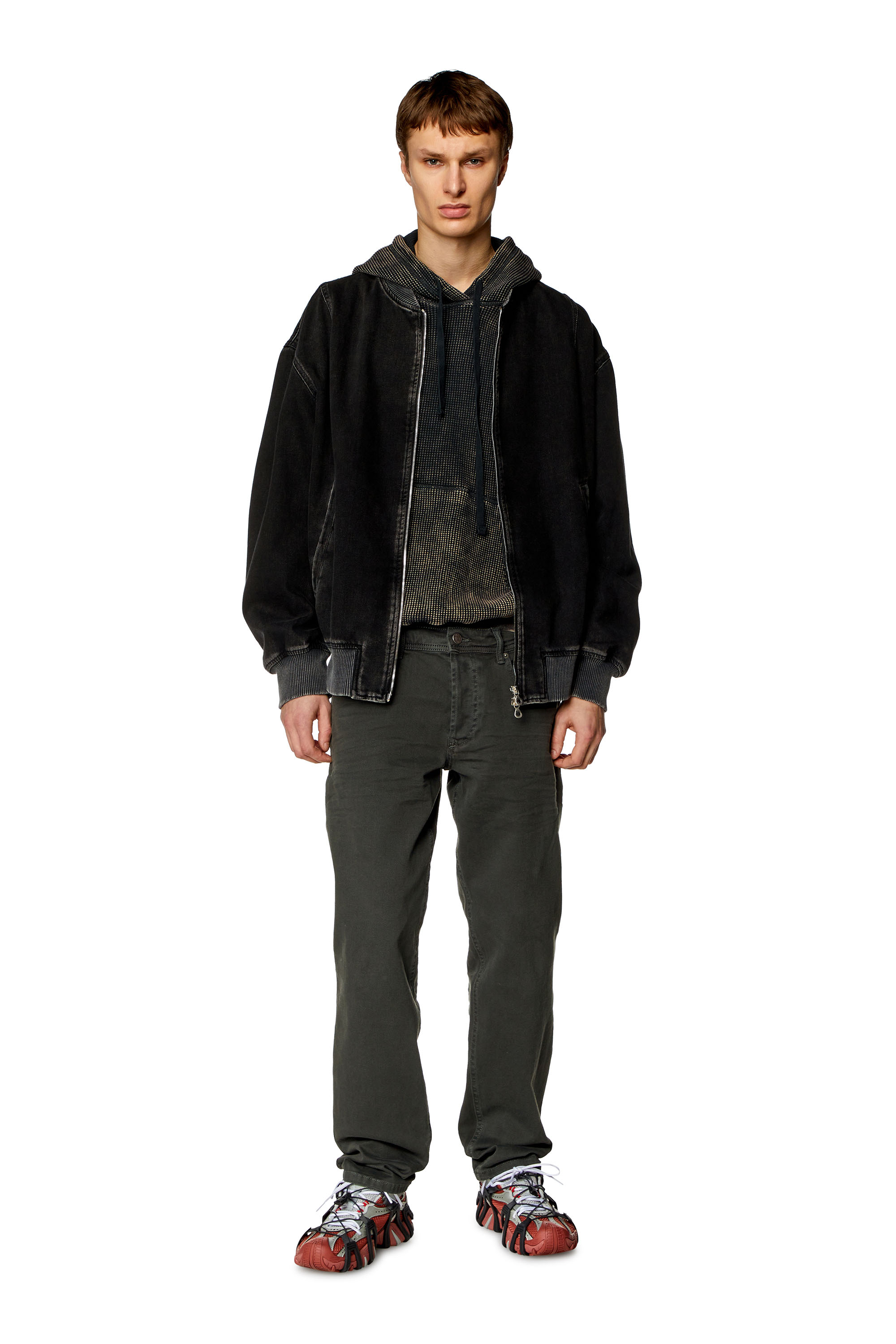Diesel - Tapered Jeans 2023 D-Finitive 0QWTY, Dark grey - Image 1