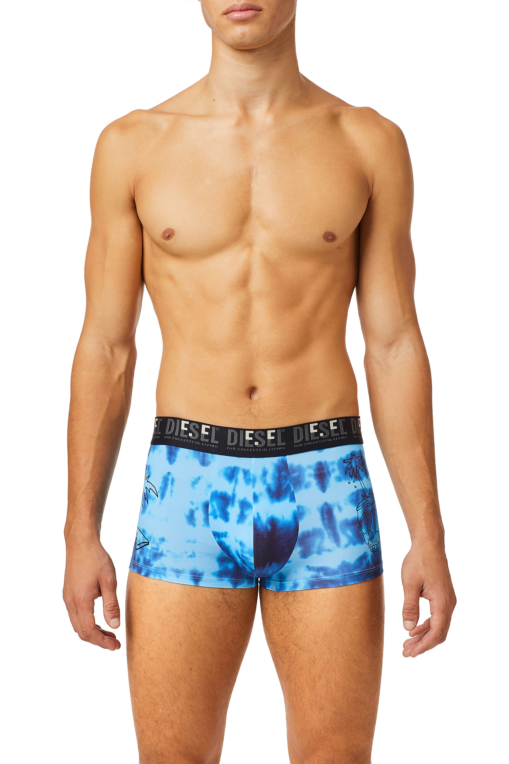 55-D, Blue - Trunks