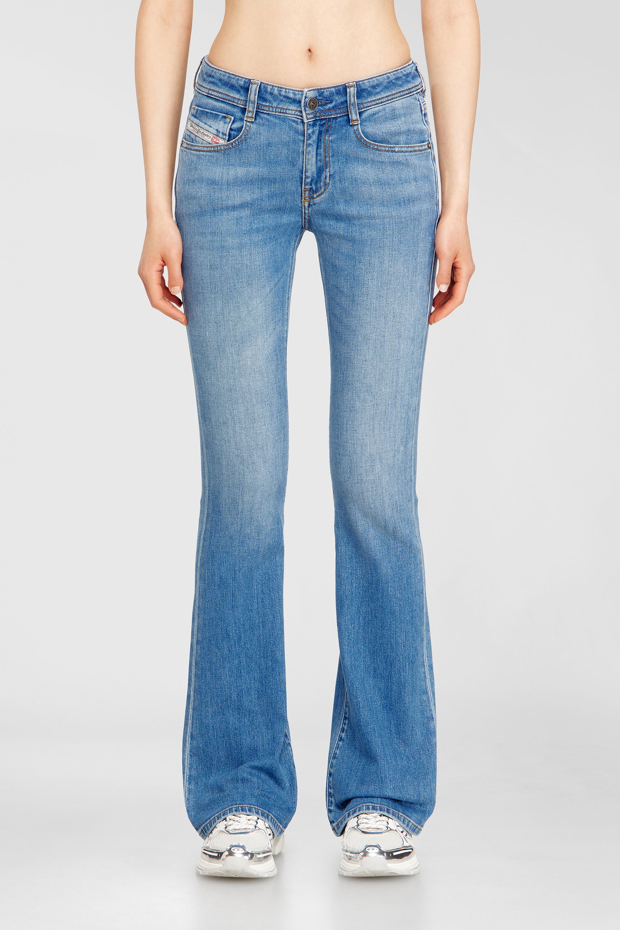 Diesel - Woman's Bootcut Jeans 1969 D-Ebbey 0ADBH, Light Blue - 1