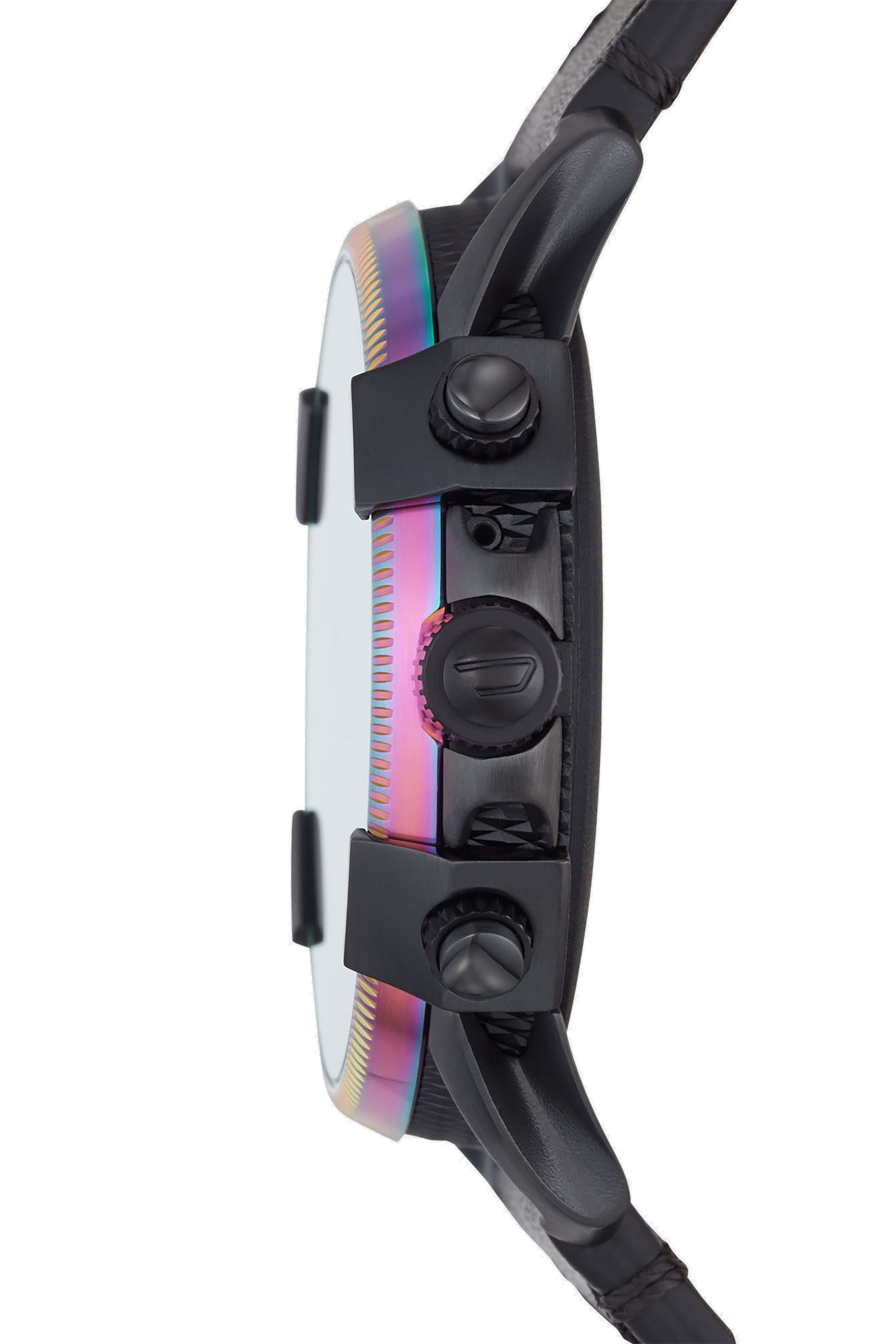 Diesel - DT2013, Man's Full Guard 2.5 Smartwatch - Black Leather in Black - 3