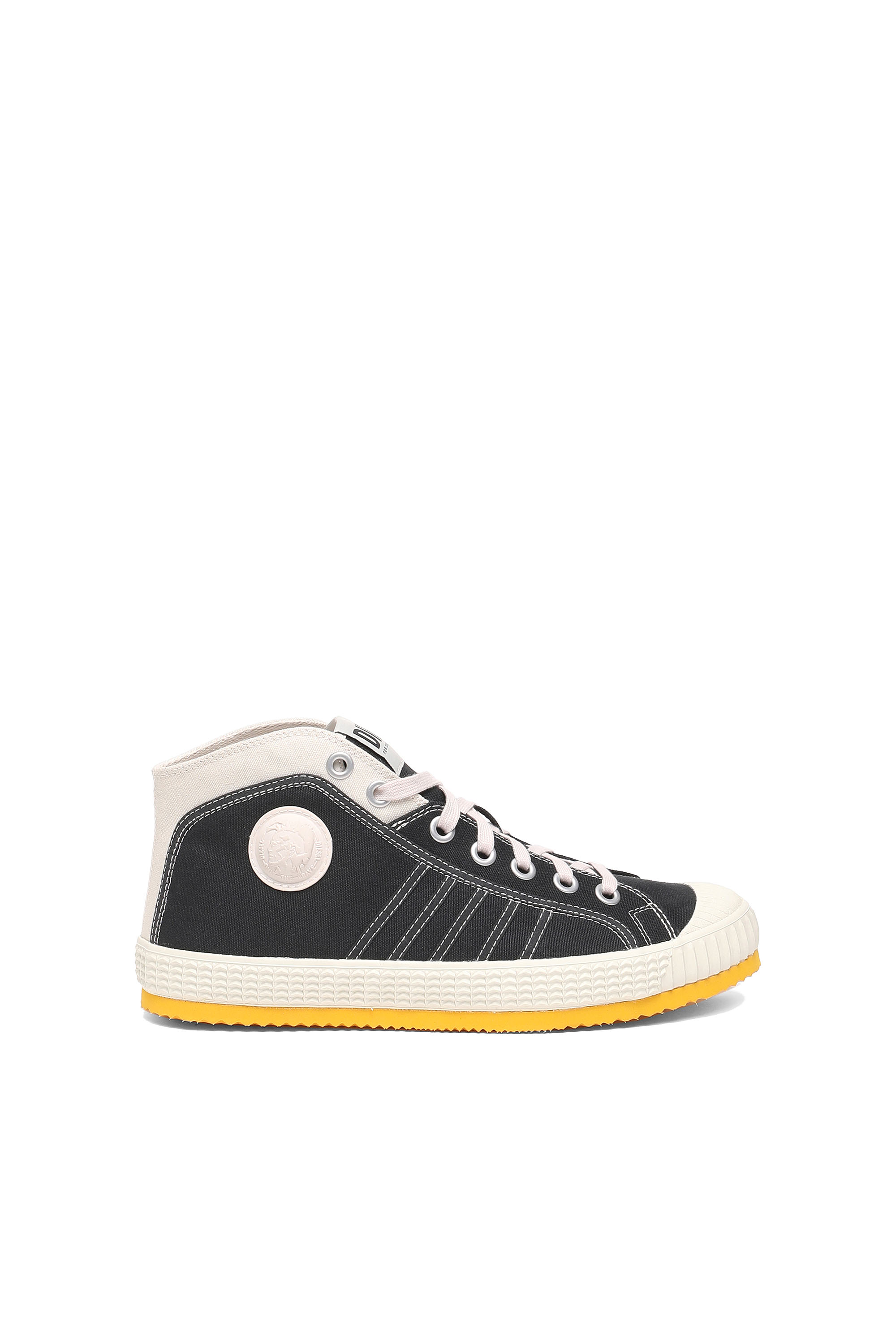 S-YUK MC, Black/Yellow - Sneakers
