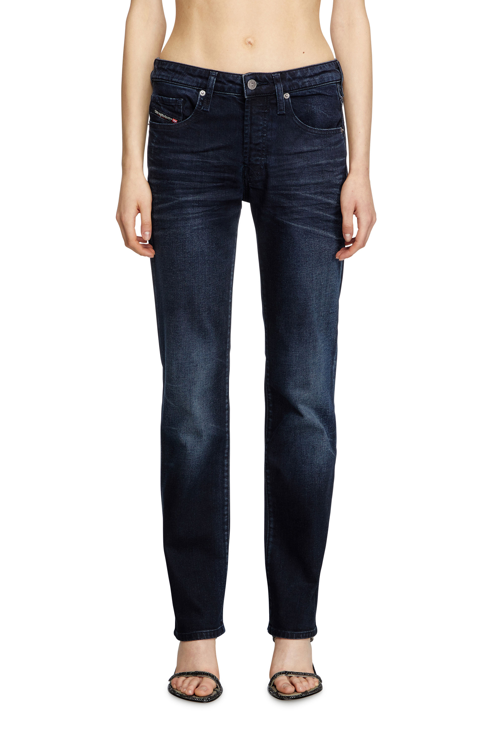Diesel - Woman's Regular Jeans 1989 D-Mine 0BMBX, Dark Blue - 3