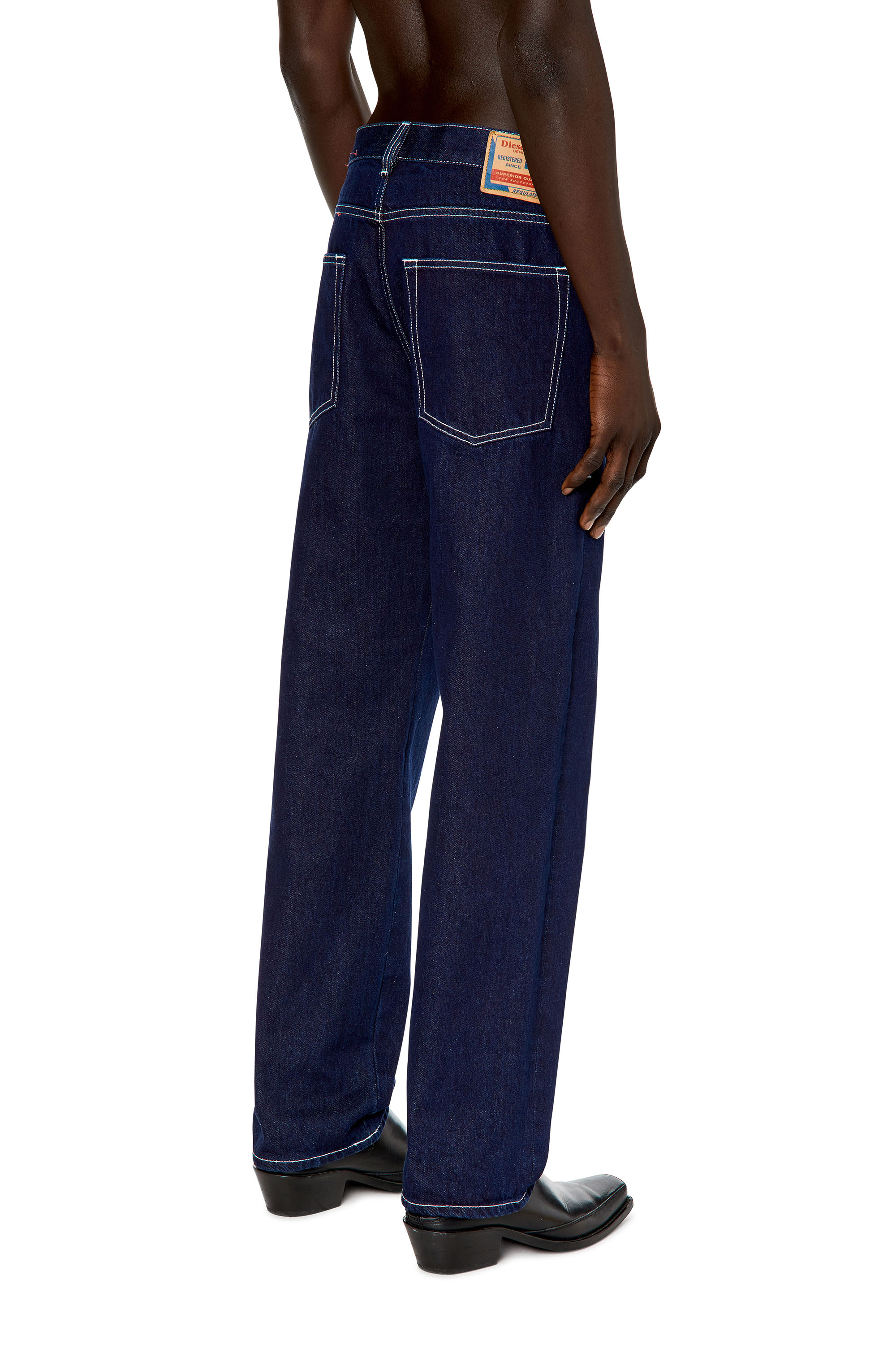 Diesel - 2010 D-Macs 09F19 Straight Jeans, Dark Blue - Image 2