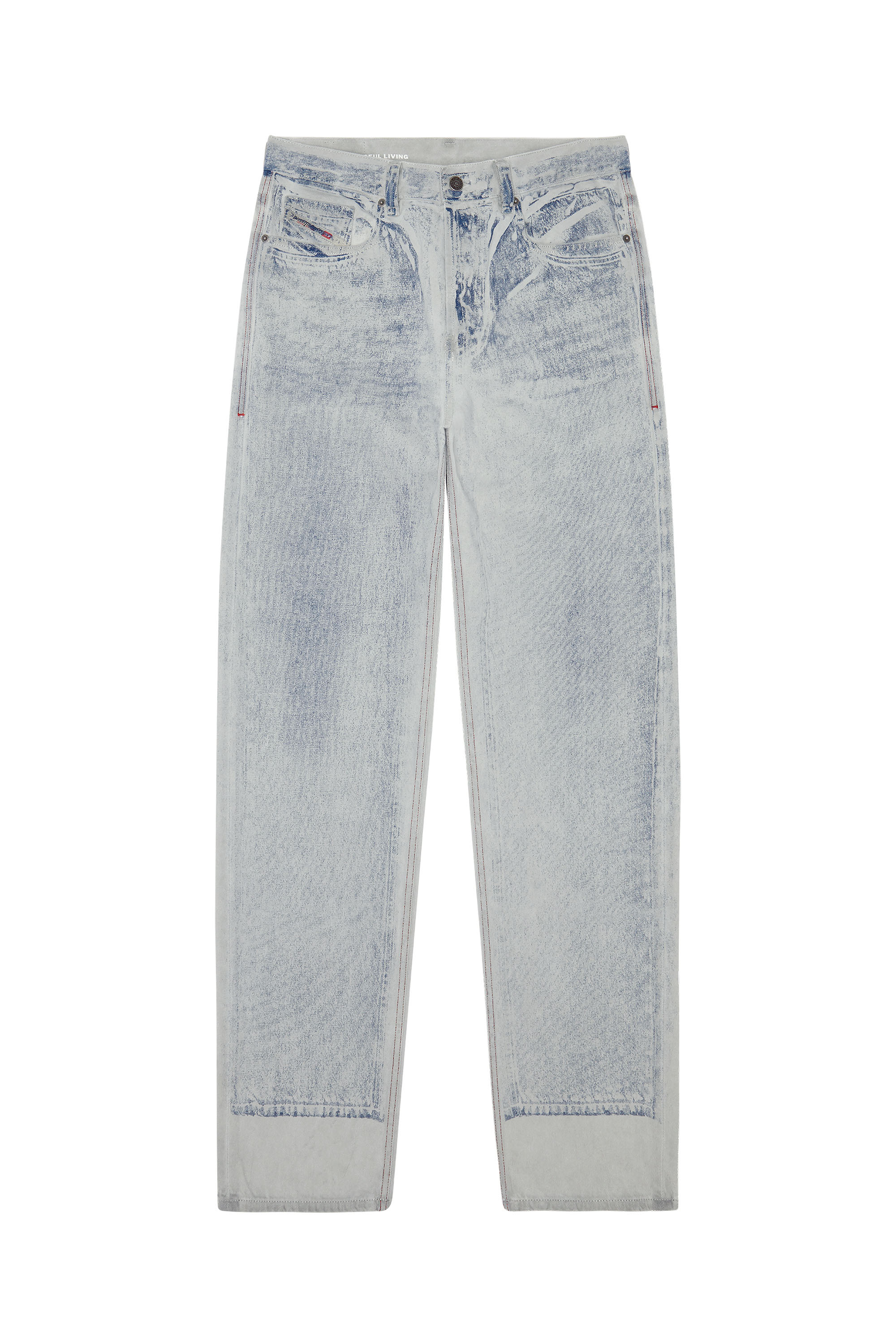 Diesel - 2010 D-Macs 09F23 Straight Jeans, Light Grey - Image 5