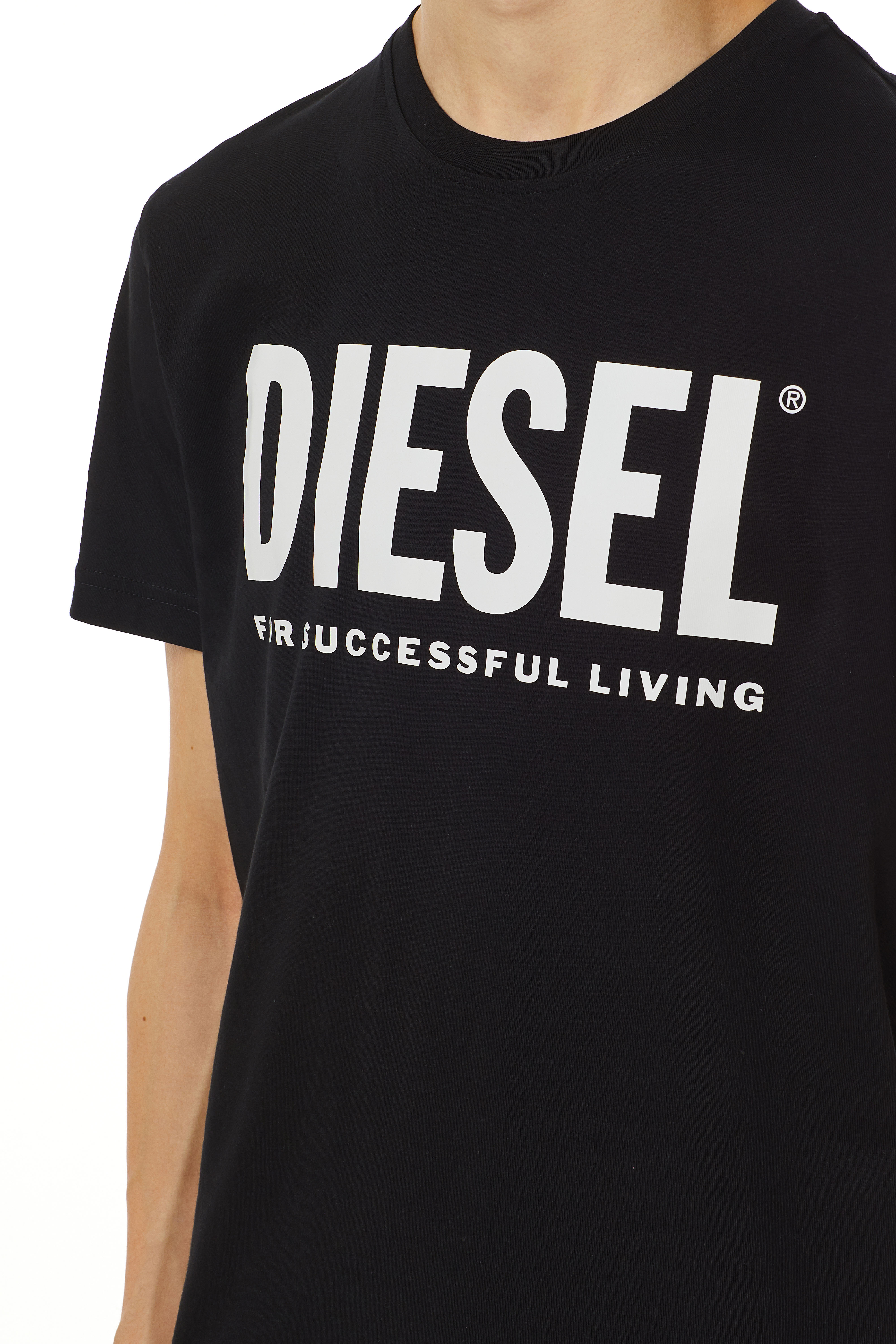 Diesel - T-DIEGOS-ECOLOGO, Black - Image 3