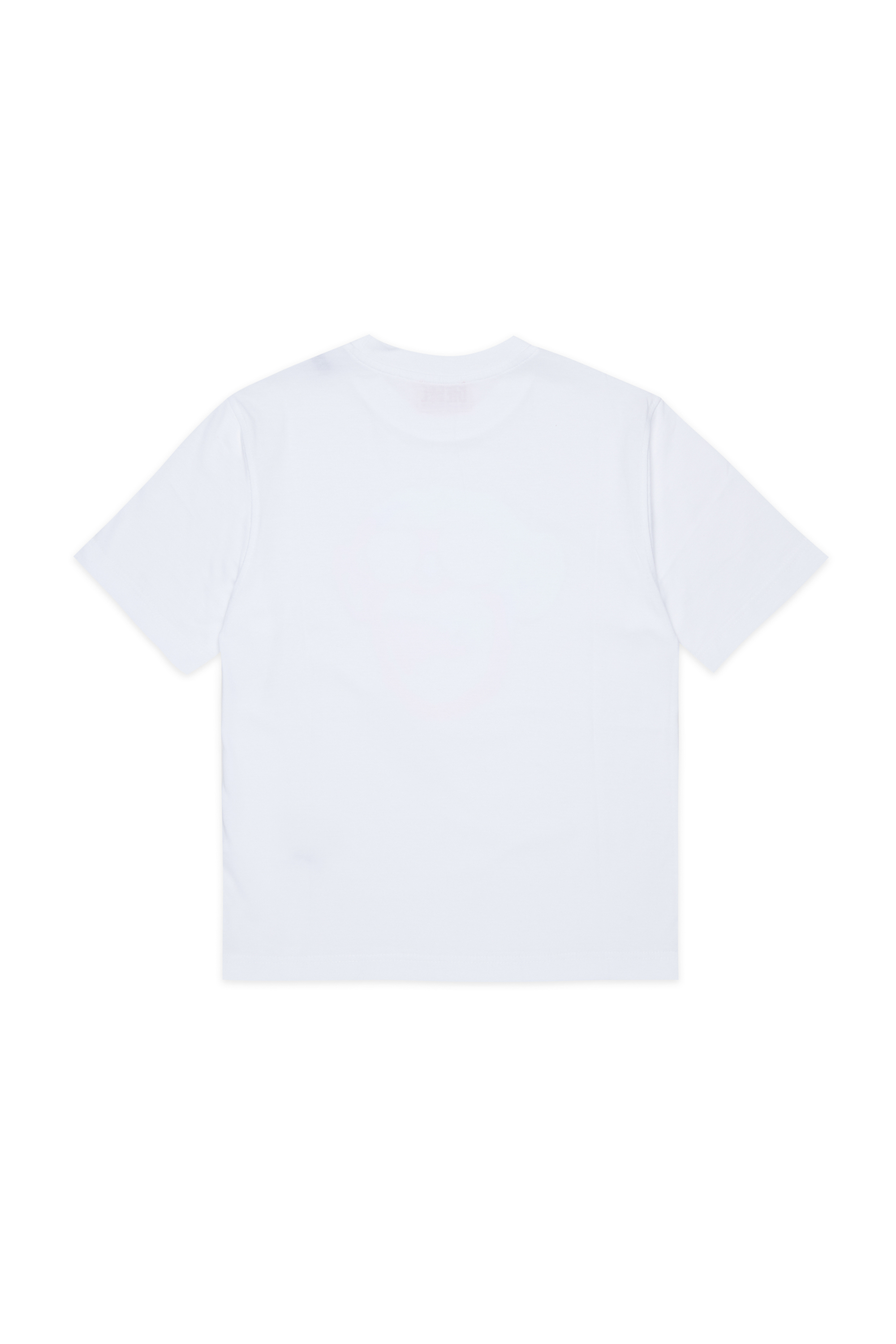 Diesel - TMONKEY OVER, Man's T-shirt with monkey print in White - 2