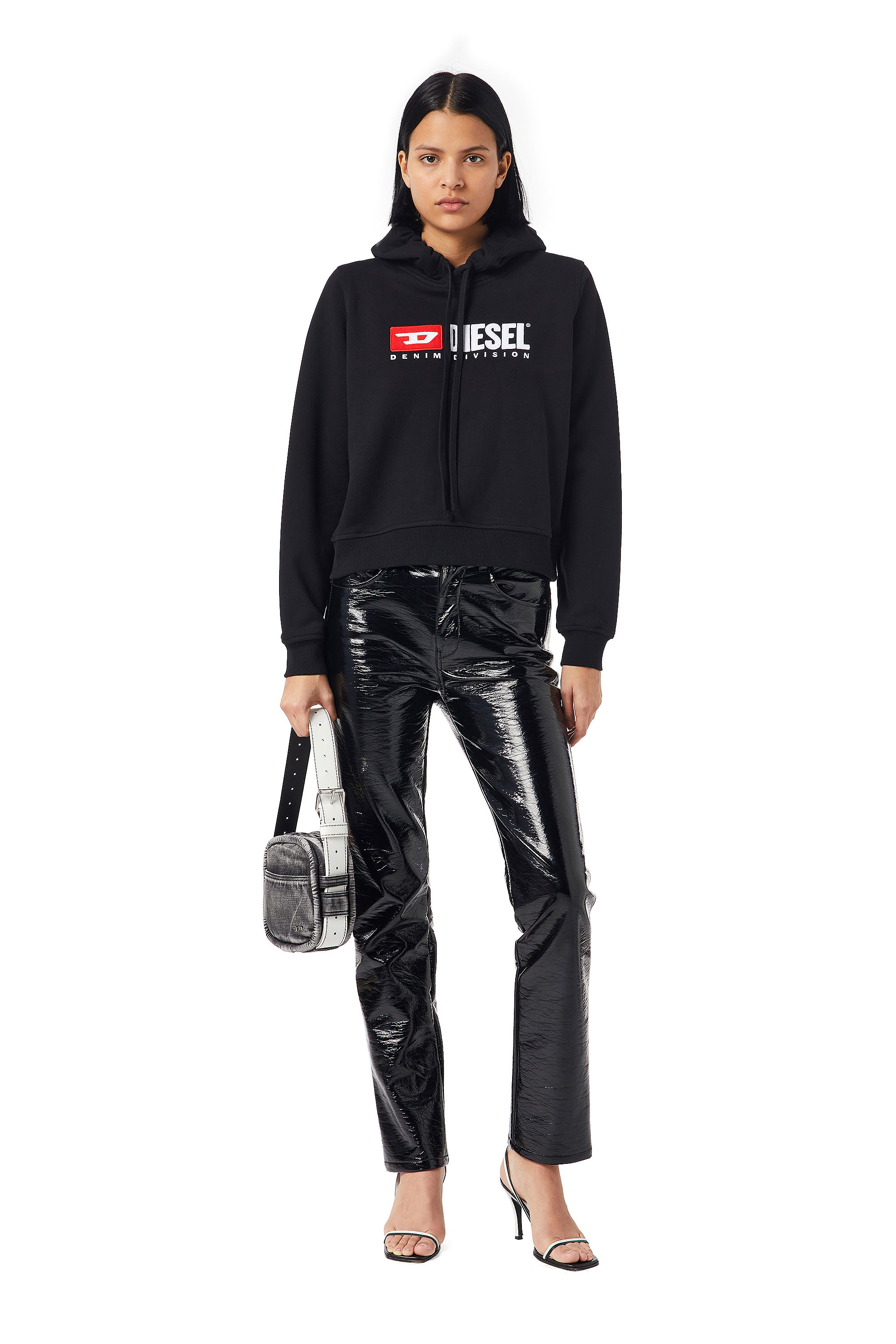 Diesel - F-REGGY-HOOD-DIV, Black - Image 2
