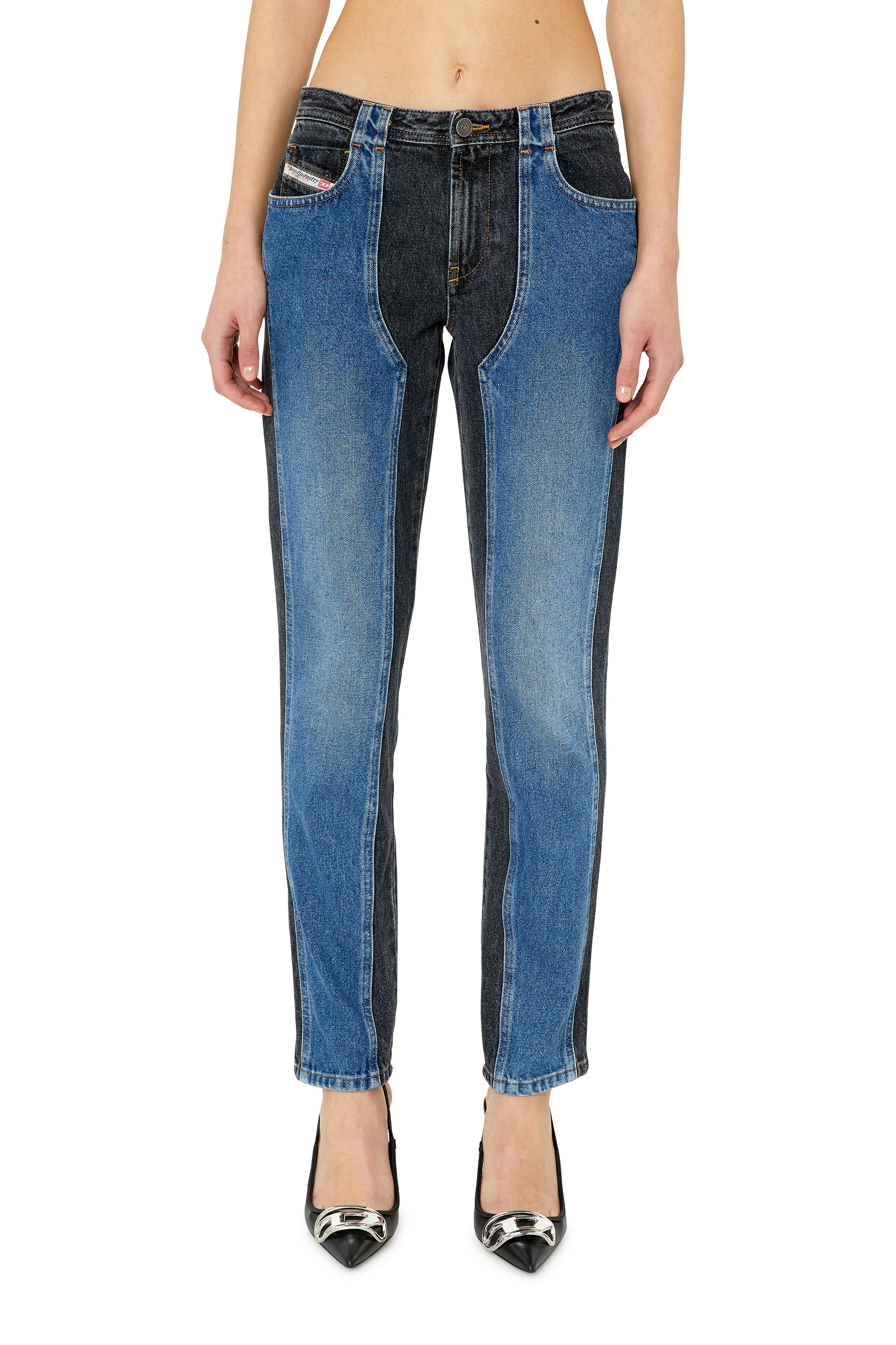 Diesel - D-Tail 09F21 Skinny Jeans, Medium blue - Image 1