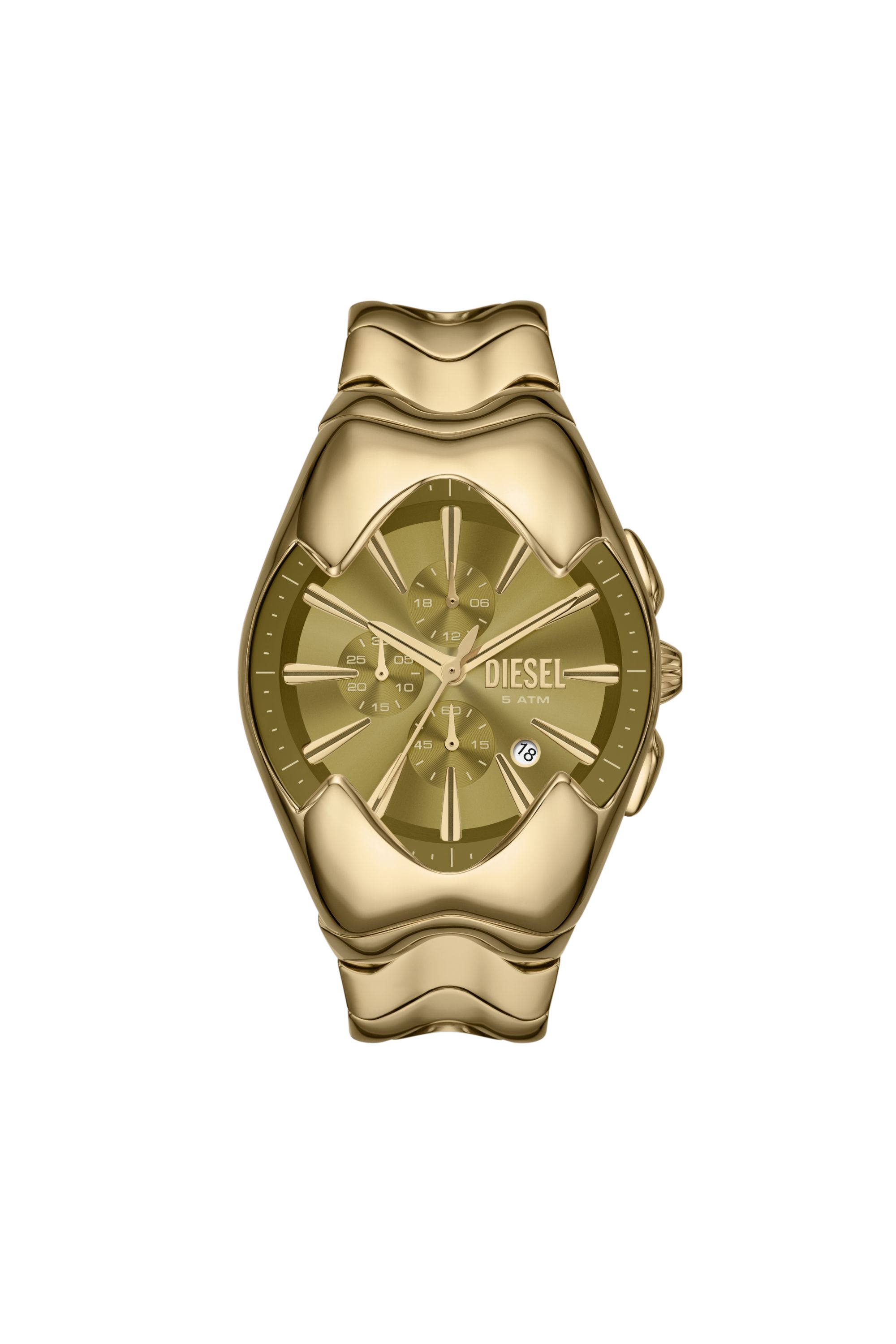 Diesel - DZ4681, Man's Mercurial stainless steel watch in Gold - 1