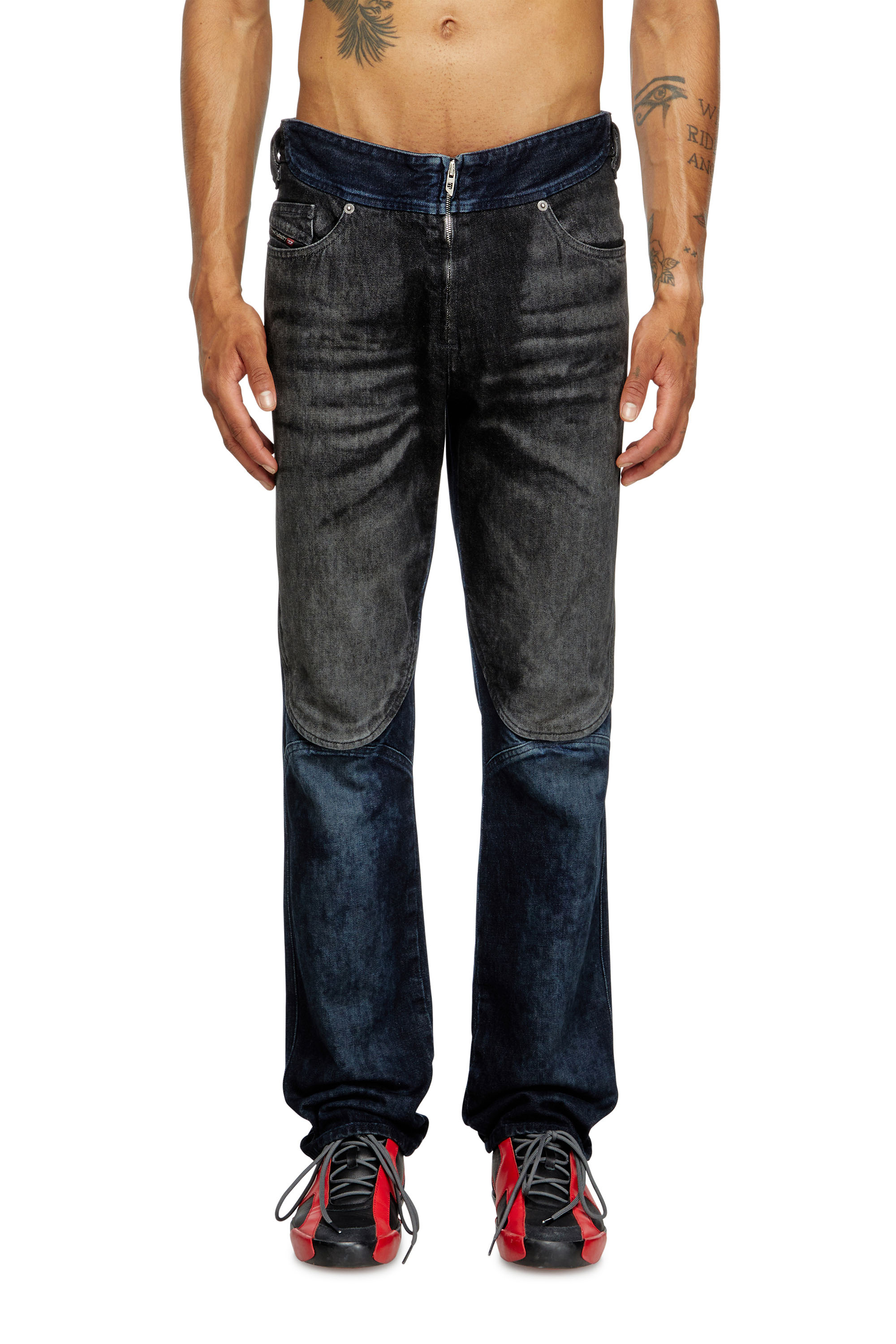 Diesel - Man's Regular Jeans D-Bucy 007BX, Dark Blue - 1