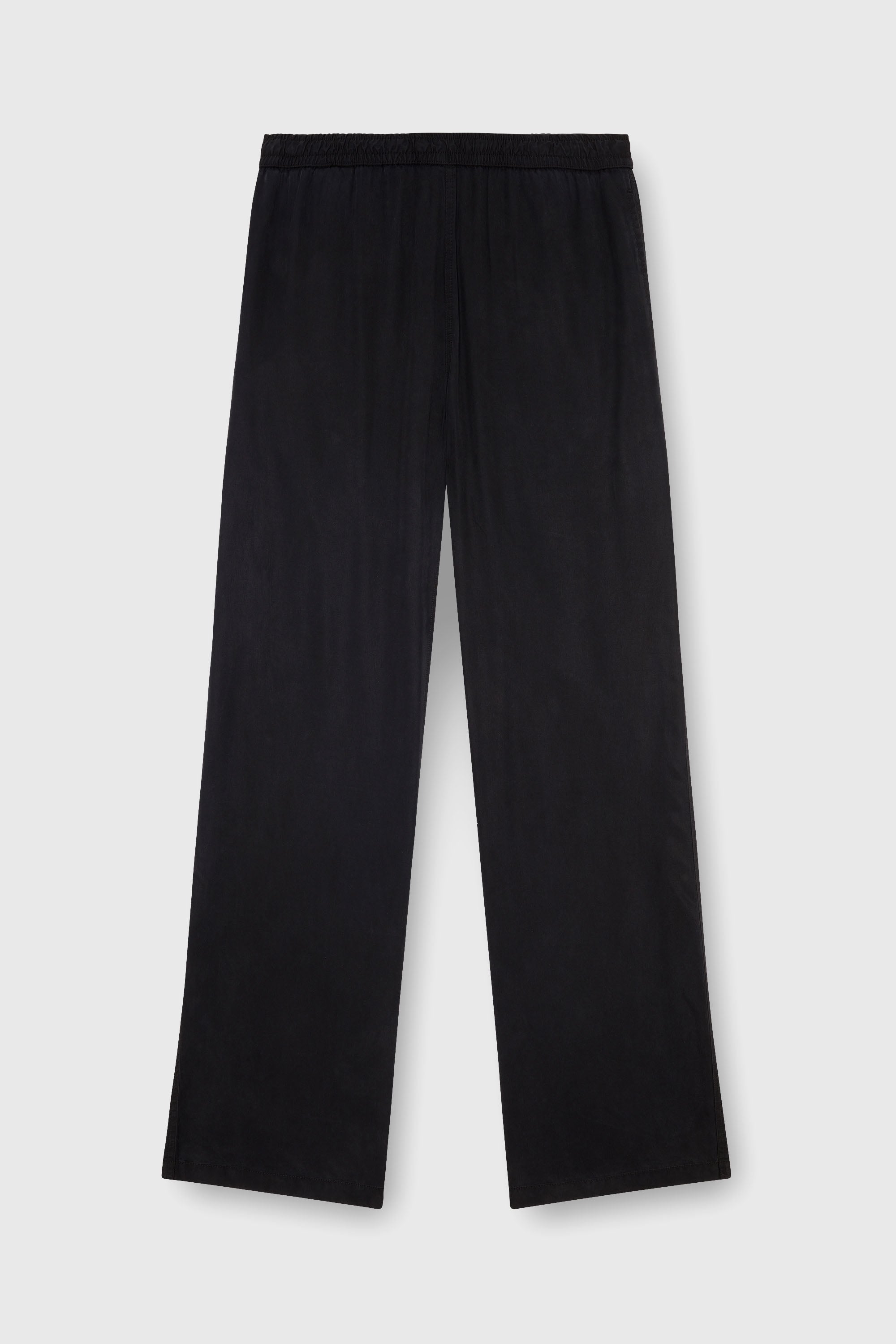 Diesel - P-DREYER-C, Man's Drawstring pants in faded twill in Black - 2