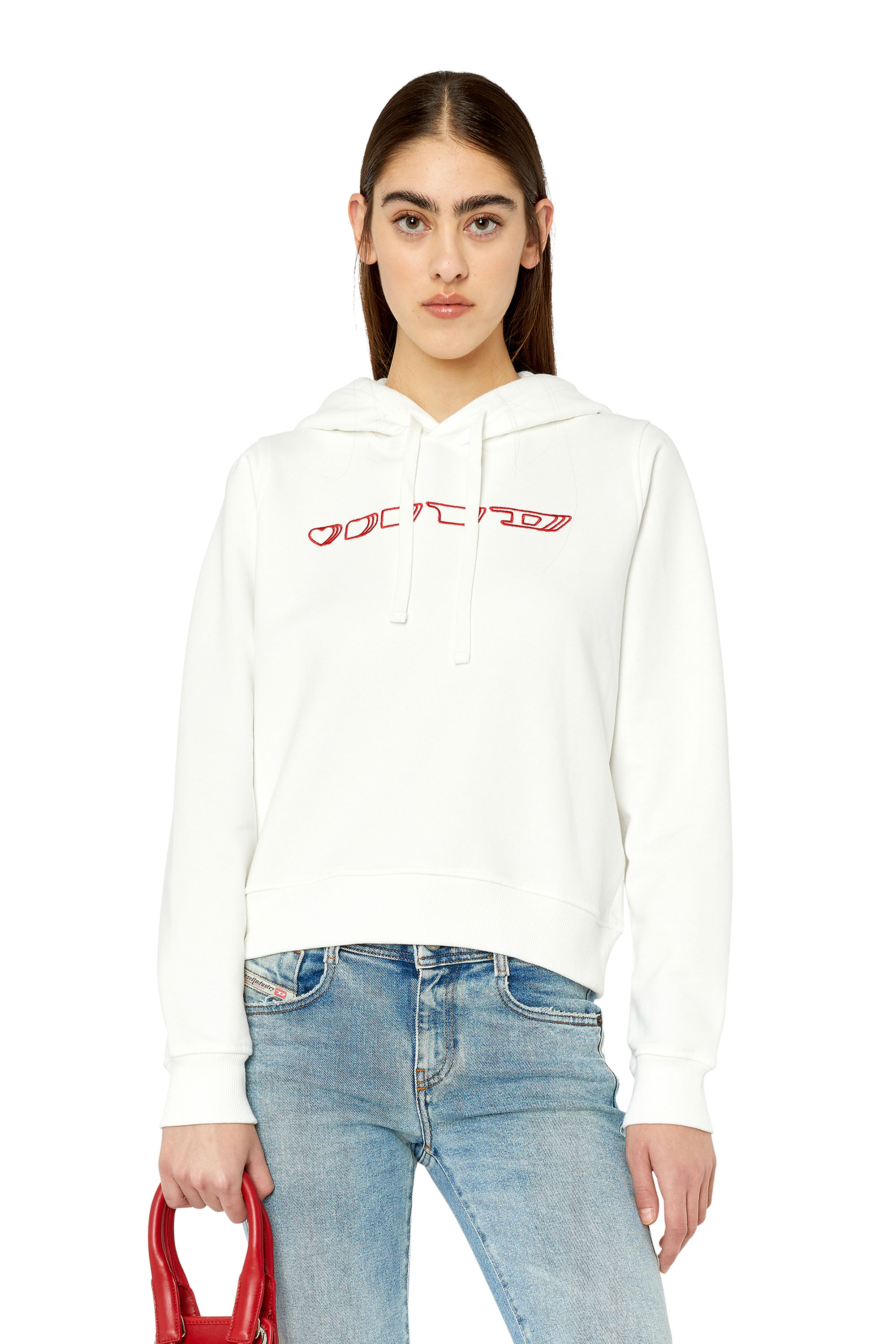 Diesel - F-REGGY-HOOD-G3, White - Image 1