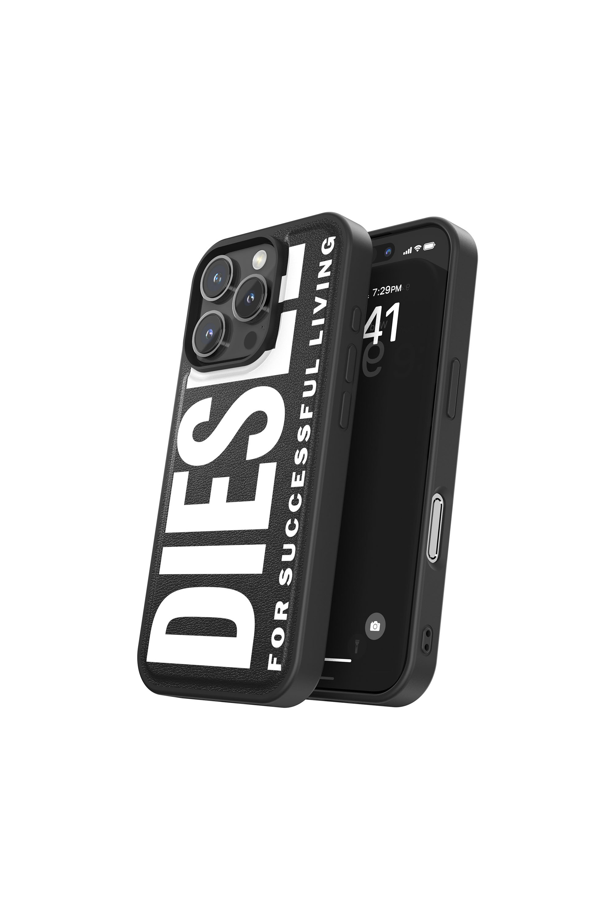 Diesel - 60128 MOULDED CASE, Unisex's Moulded Case with Magsafe for iP 16 Pro in Black - 2