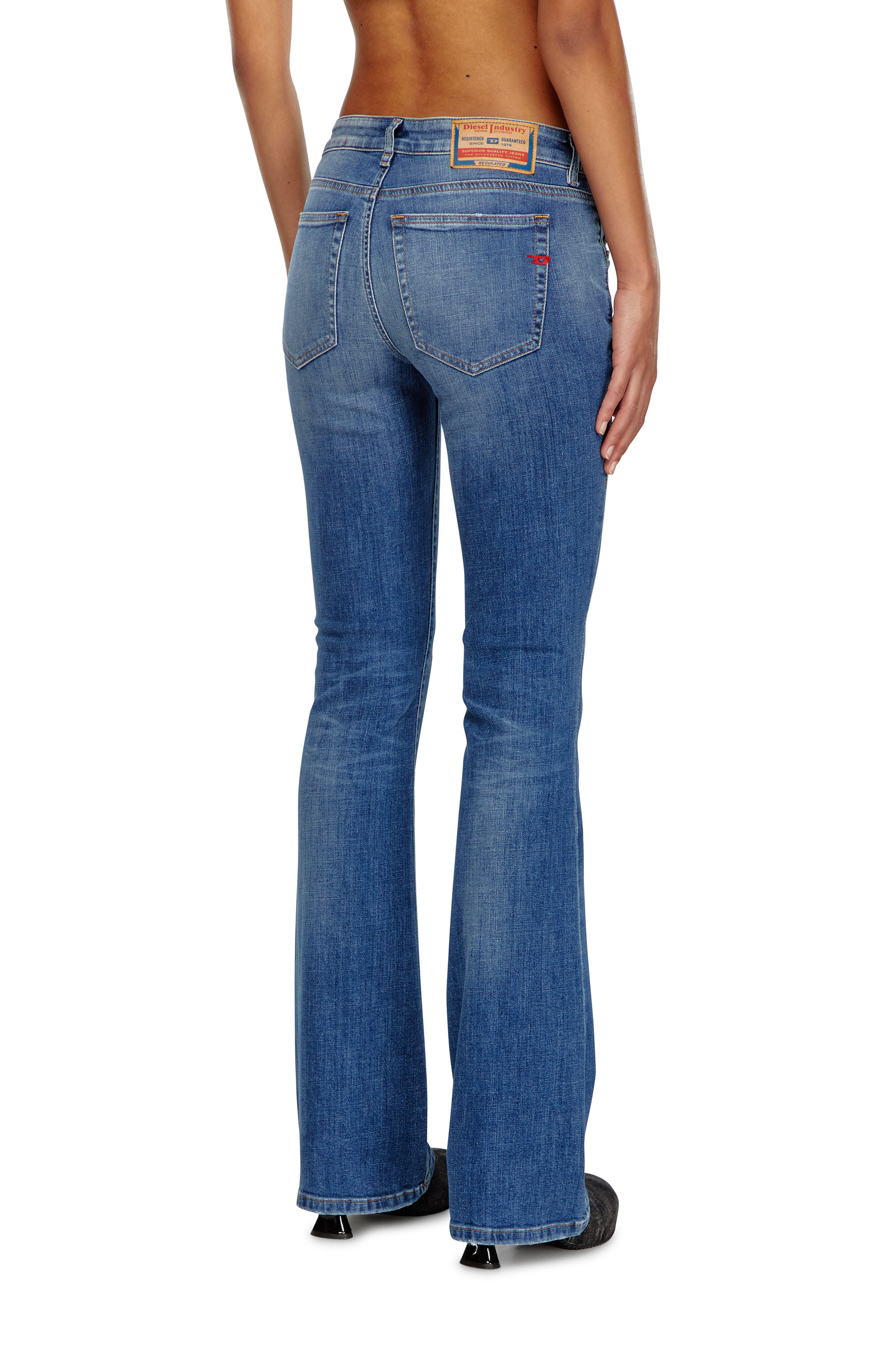 Bootcut Jeans 1969 D-Ebbey 09J33, Medium blue Diesel - Woman's Bootcut Jeans 1969 D-Ebbey 09J33, Medium blue - 4