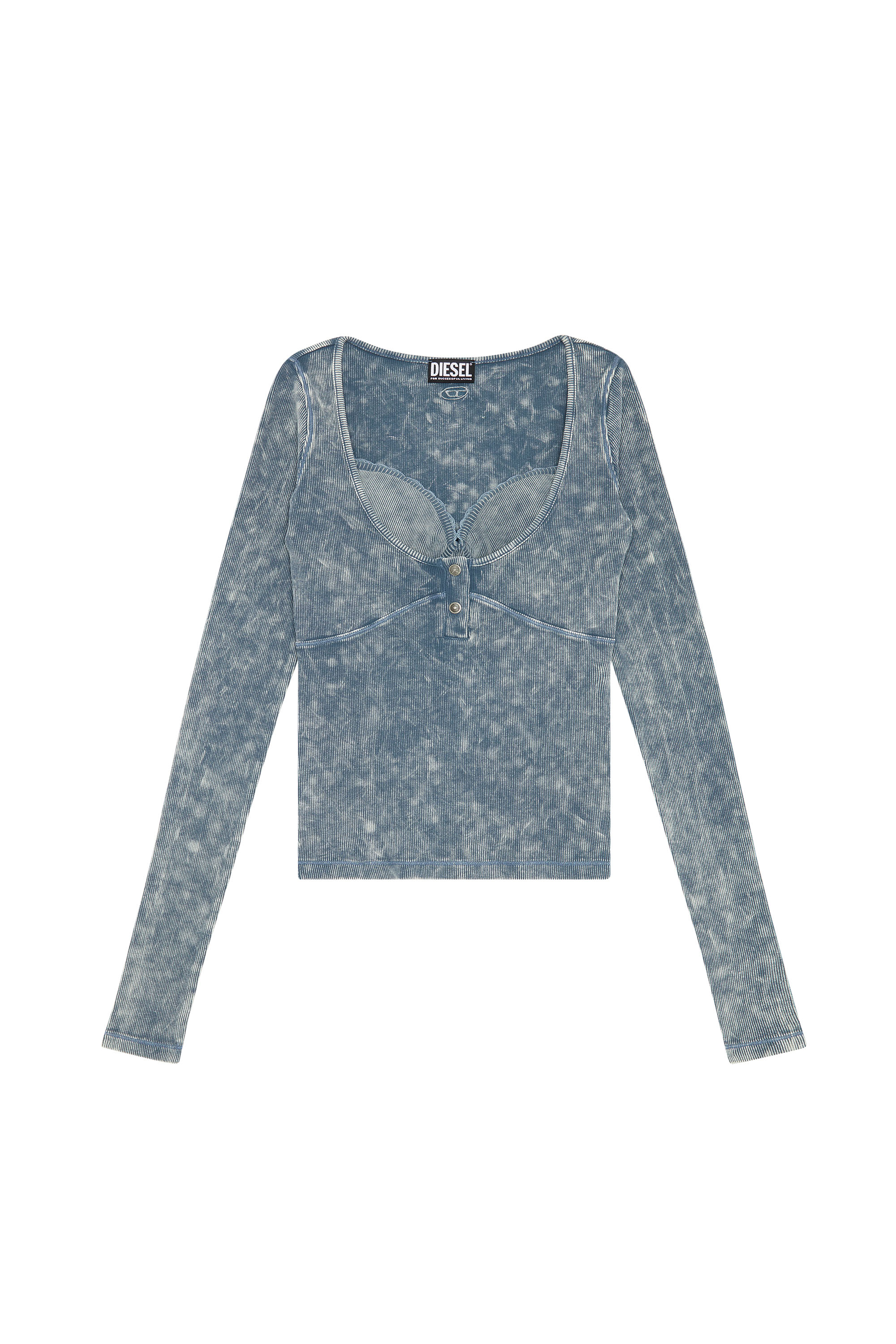 Diesel - T-ANALIE, Blue - Image 3