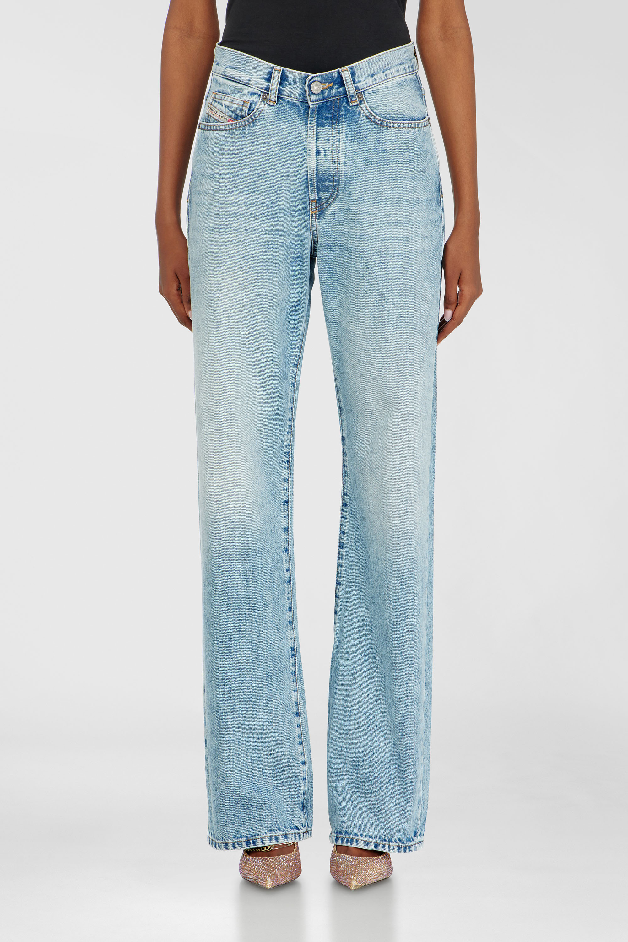Diesel - Woman's Regular Jeans 1971 D-Sent 09I29, Light Blue - 4