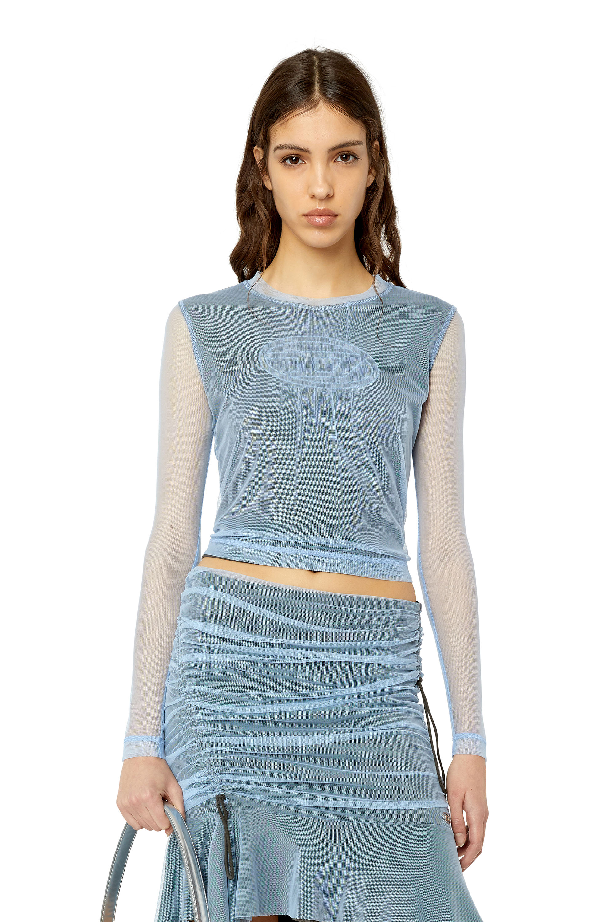Diesel - T-RYFLE, Light Blue - Image 1