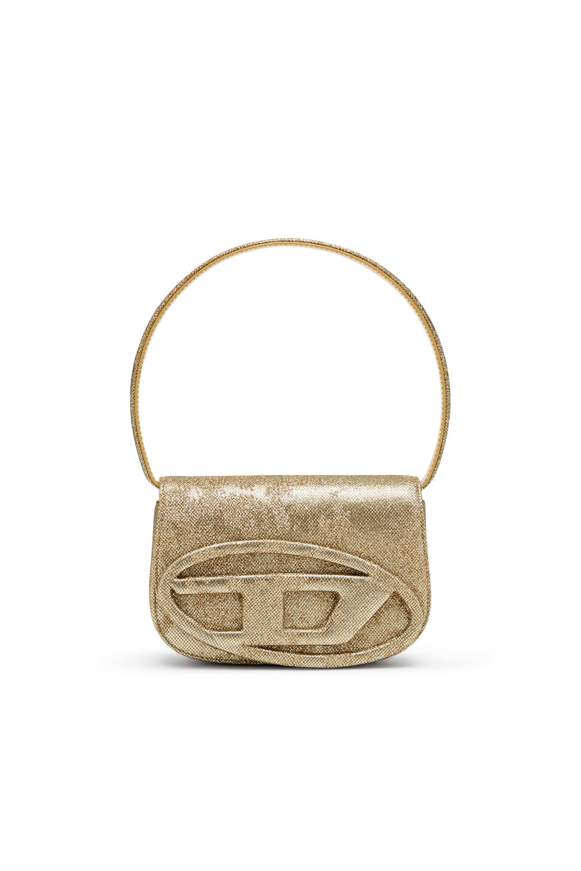 Diesel - 1DR, Woman's Iconic 1DR bag in glitter-camo Lurex in null - 1
