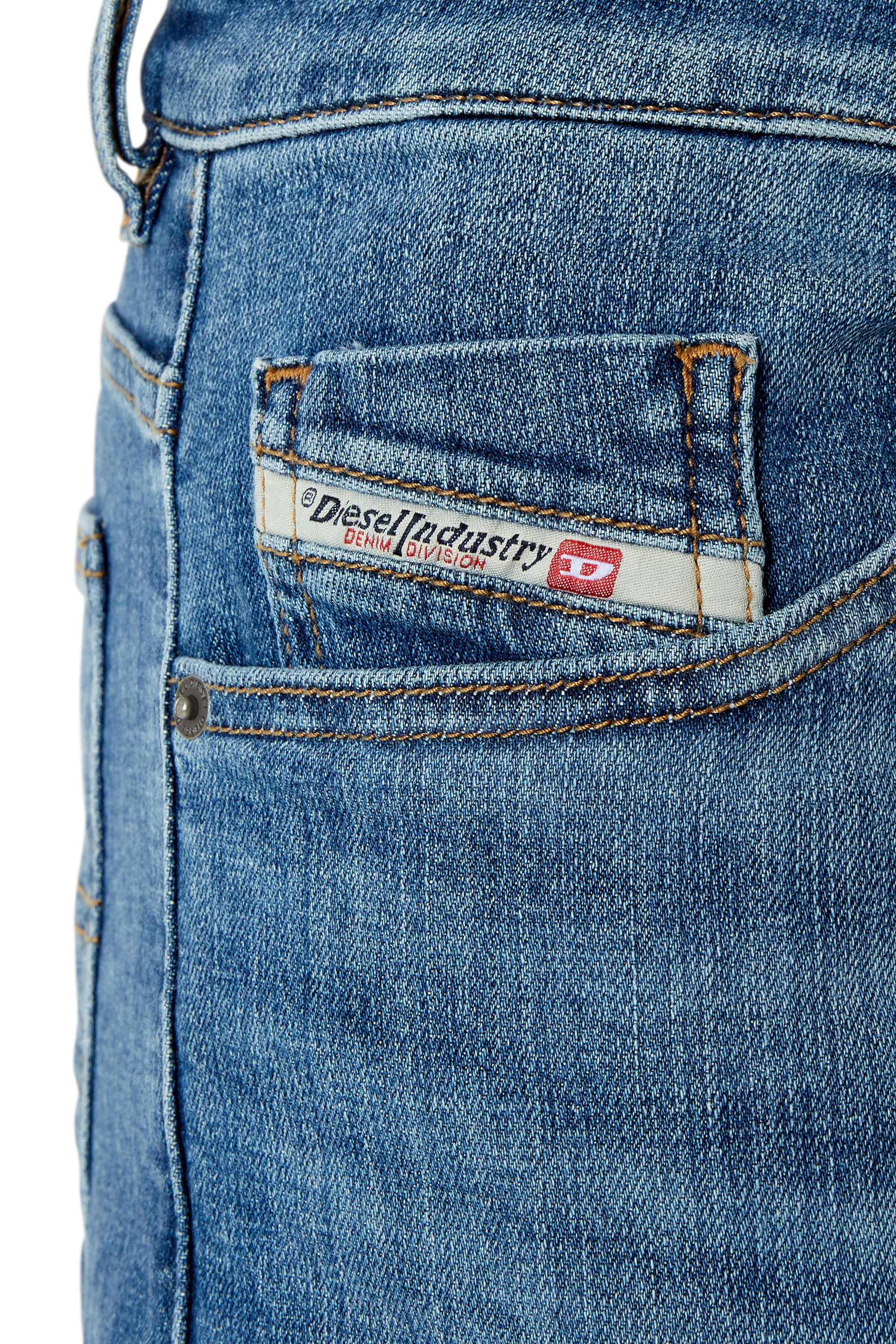 Diesel - SLIM-SHORT, Medium blue - Image 3