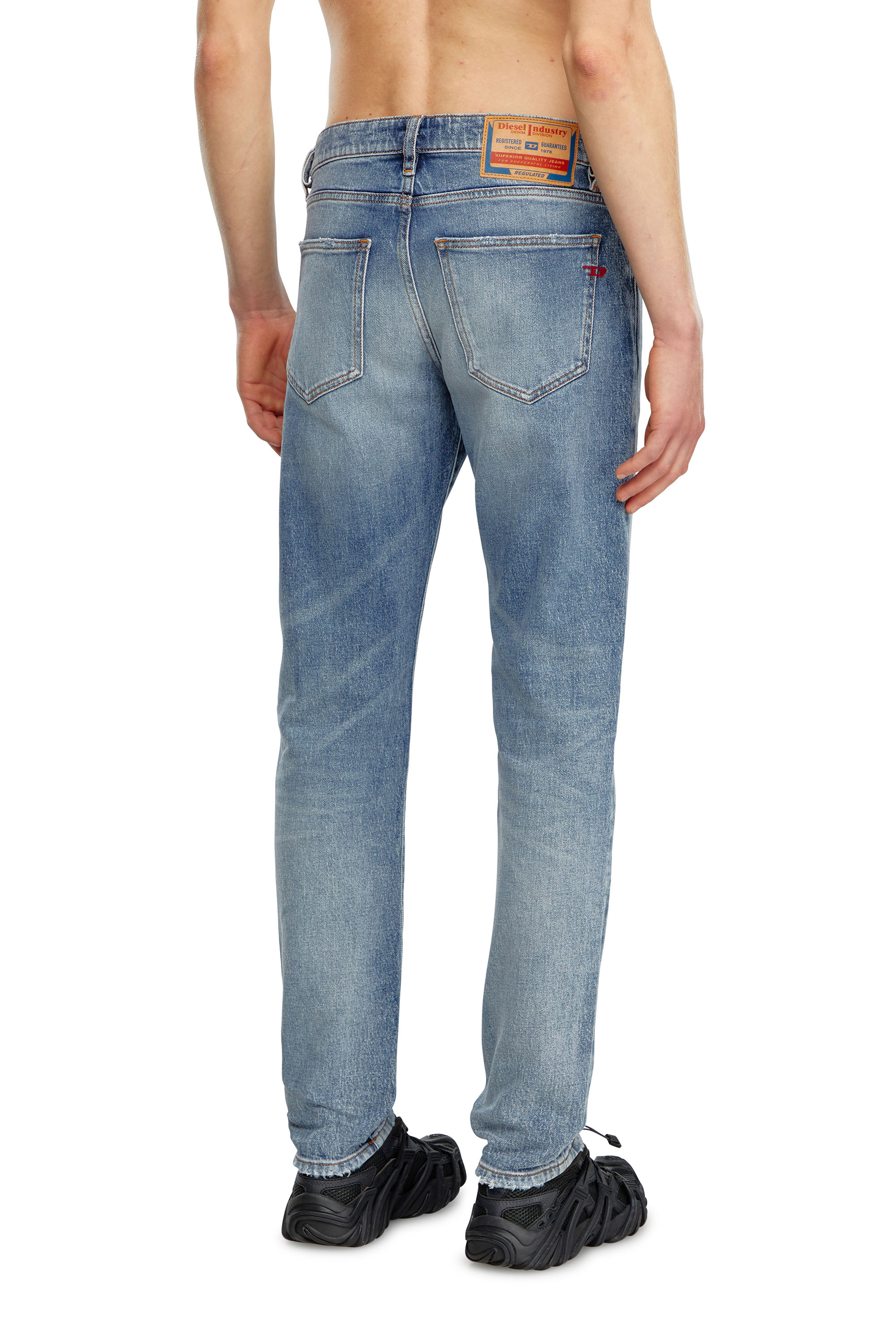 Diesel - Slim Jeans 2019 D-Strukt 09J57, Medium blue - Image 4